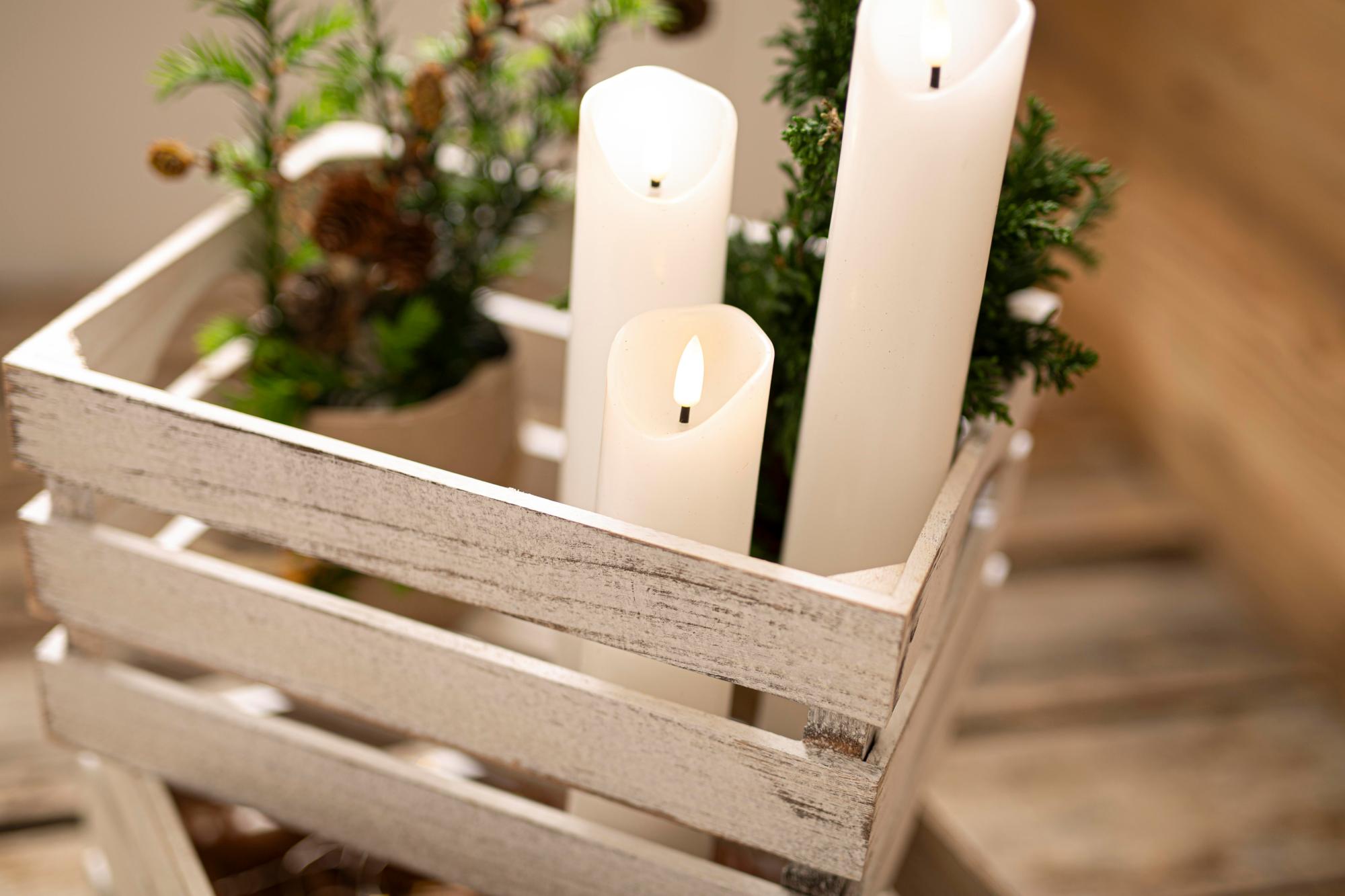 Universalkiste "Used-Look", 2er Set  im Frank Flechtwaren Online Shop für Shabby Chic kaufen