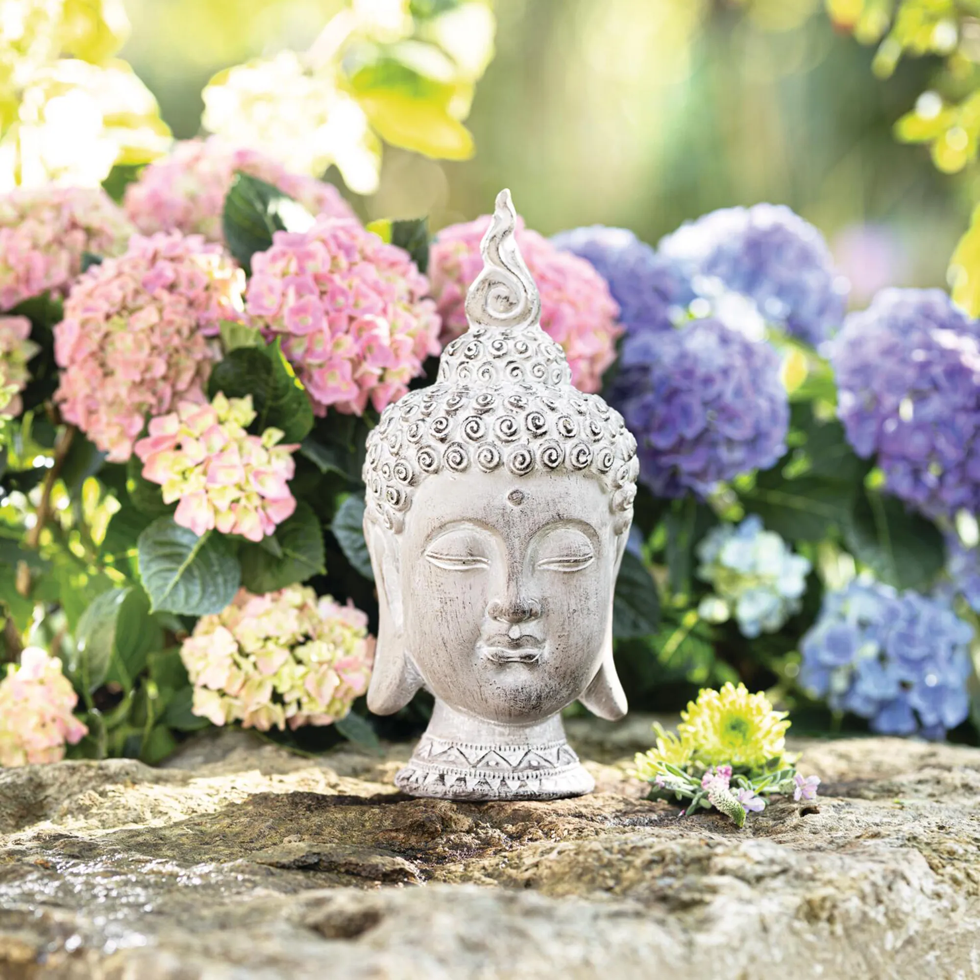 Deko-Objekt "Buddha"  im Frank Flechtwaren Online Shop kaufen