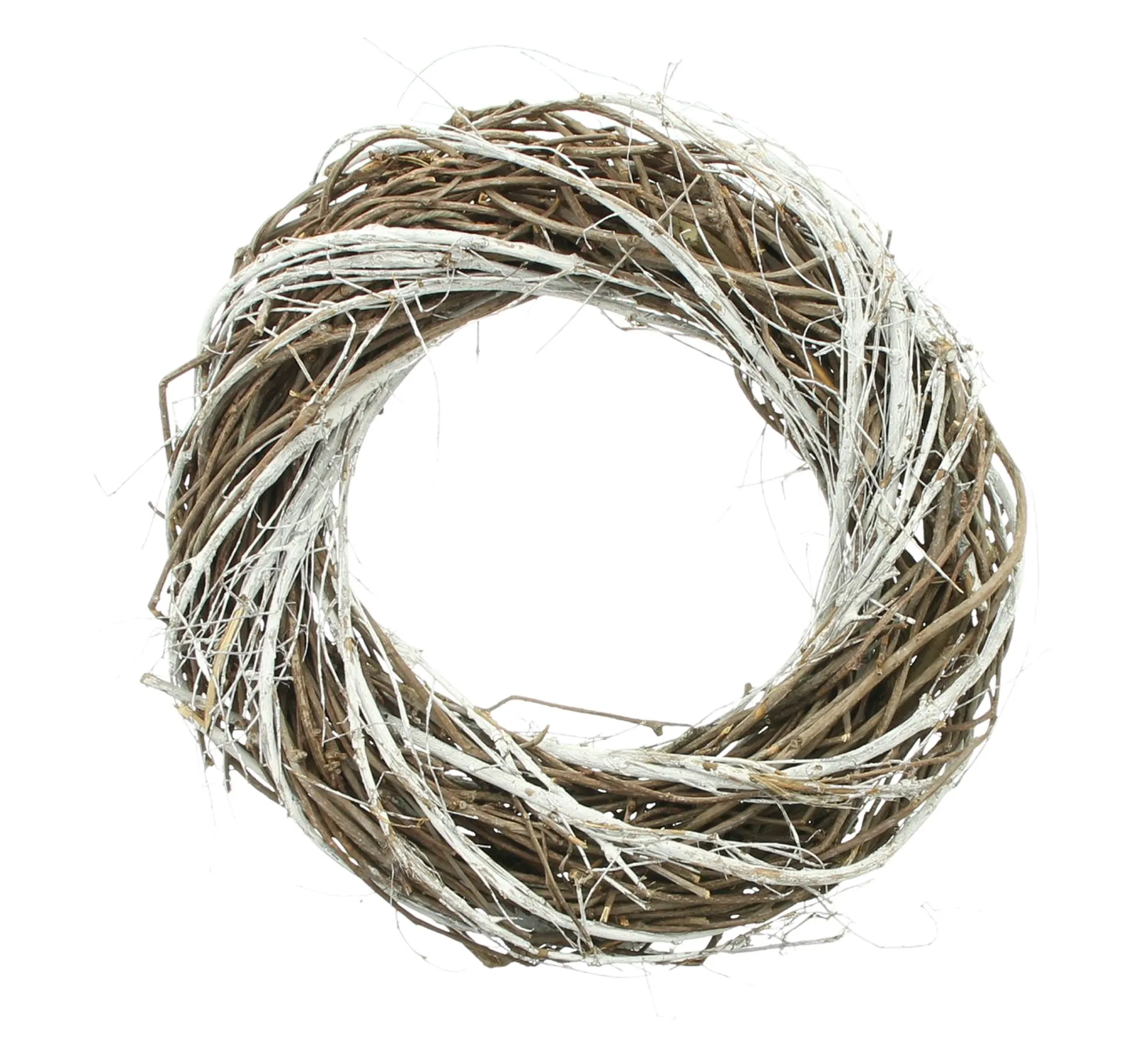 Kranz "Rustikal"  im Frank Flechtwaren Online Shop für Vintage-Flair im Weihnachtsgarten kaufen