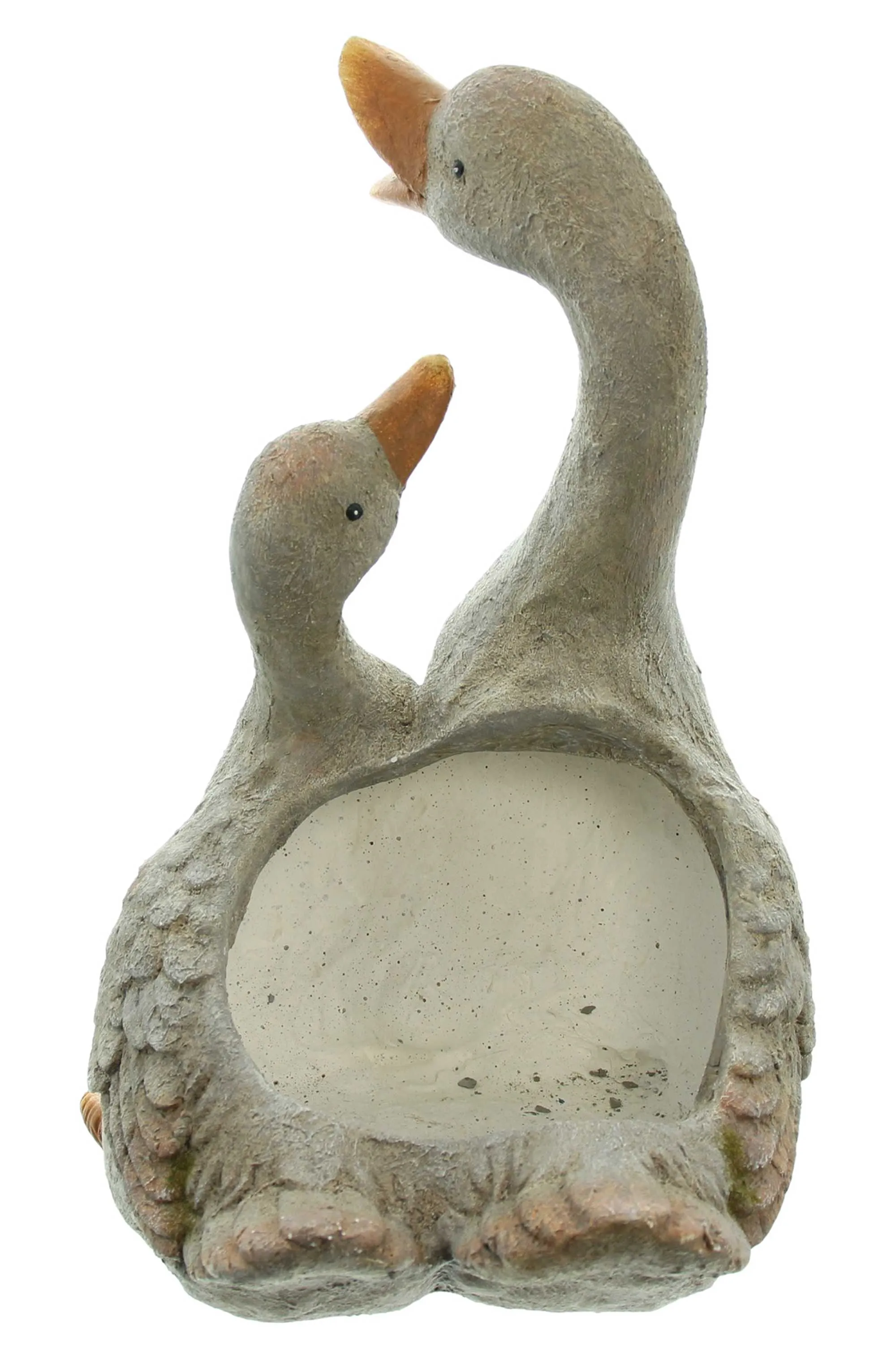 Pflanzer "Gänsepaar"  im Frank Flechtwaren Online Shop für Figuren kaufen
