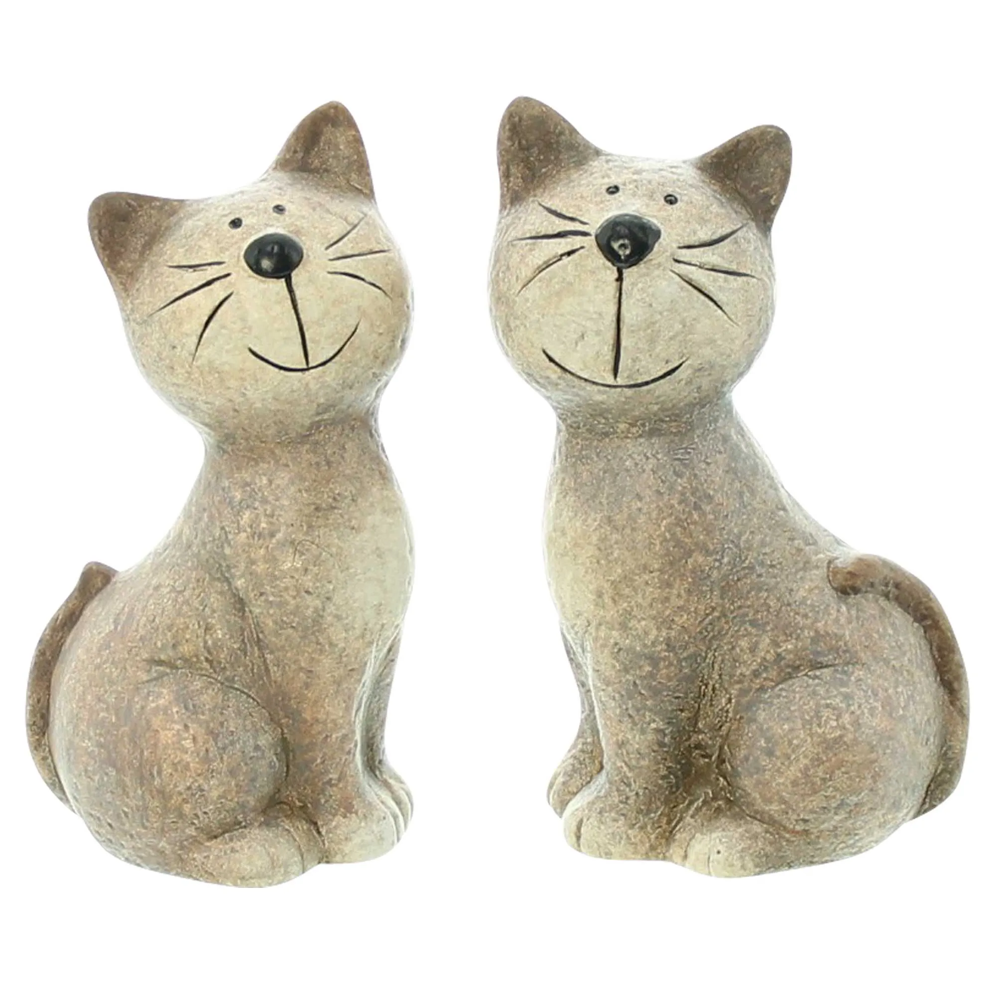 Figur "Katze", 2er Set  im Frank Flechtwaren Online Shop für For Animal Lovers kaufen