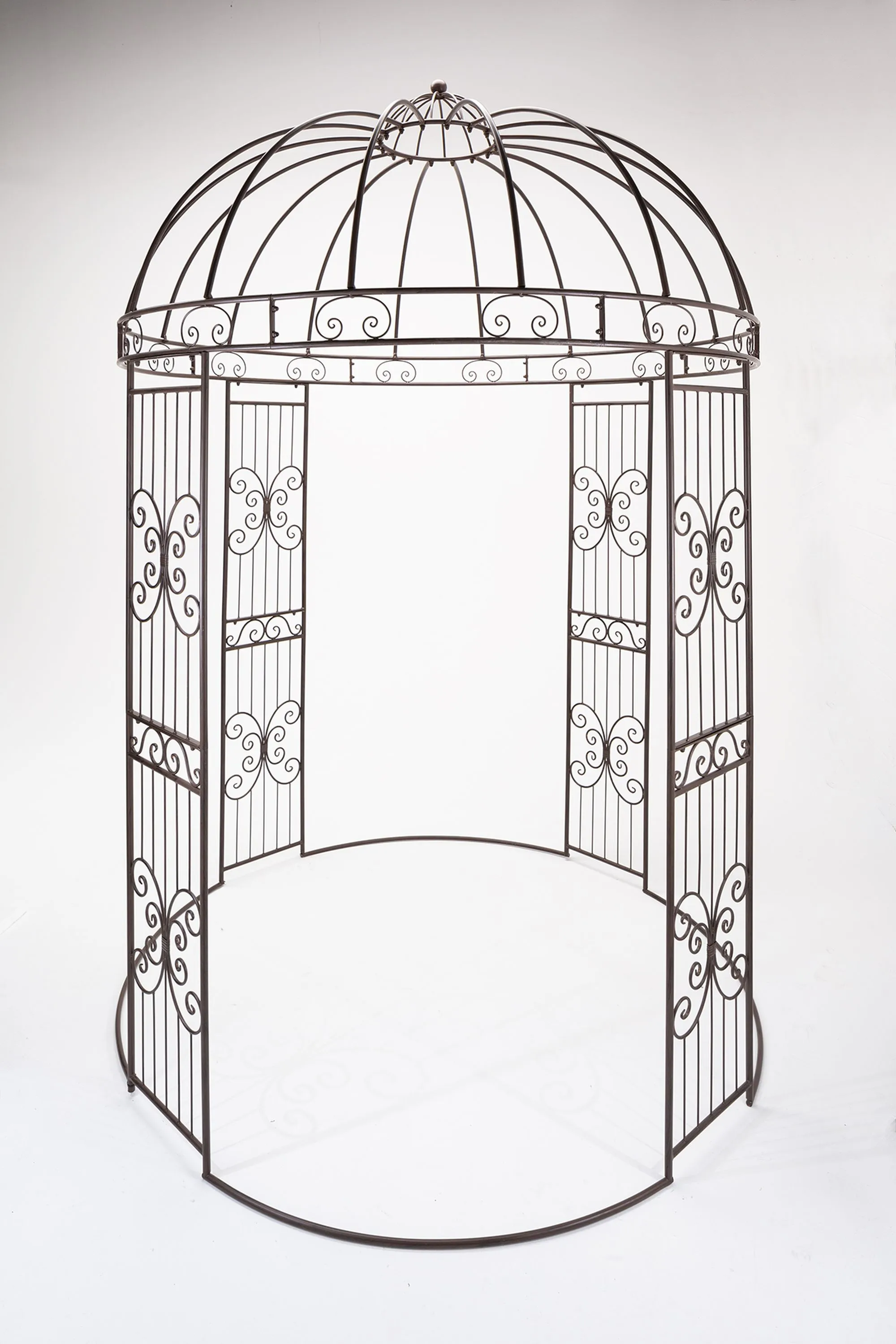 Metall-Pavillon "Romance"  im Frank Flechtwaren Online Shop für Rankhilfen &amp; Rankbögen kaufen