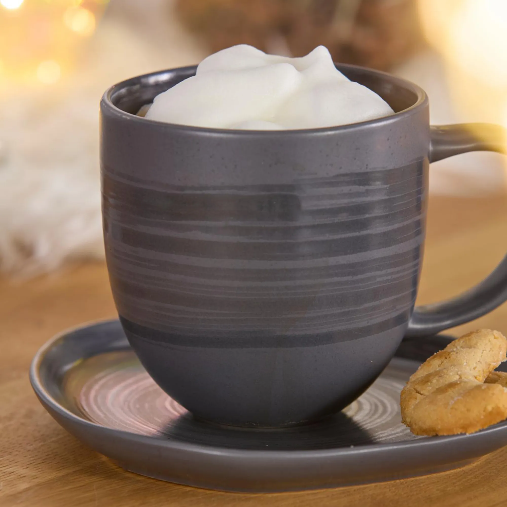 Tasse "Circle", 2er Set  im Frank Flechtwaren Online Shop für Tischlein deck dich kaufen