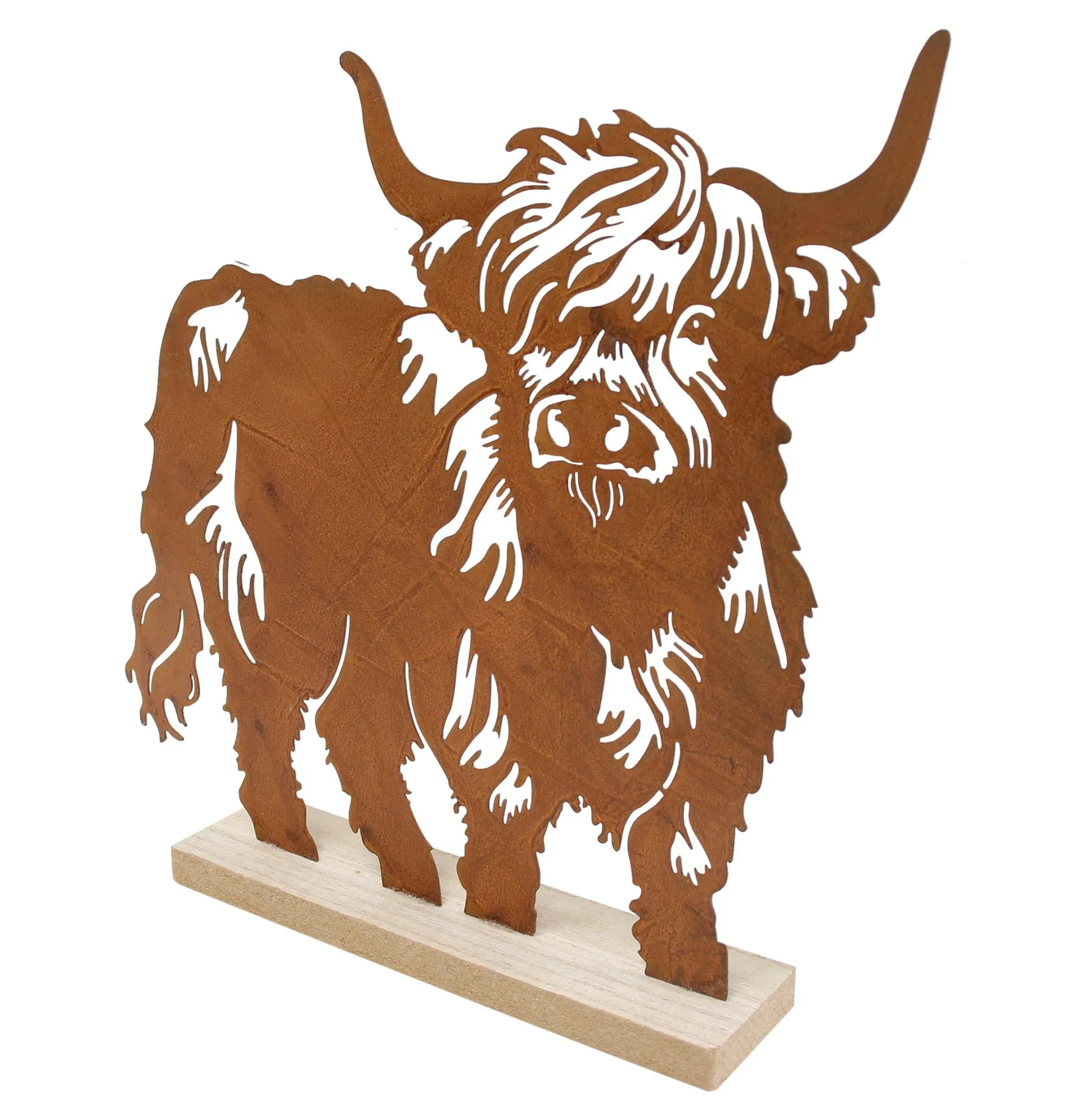 Deko-Figur "Stier"  im Frank Flechtwaren Online Shop für For Animal Lovers kaufen