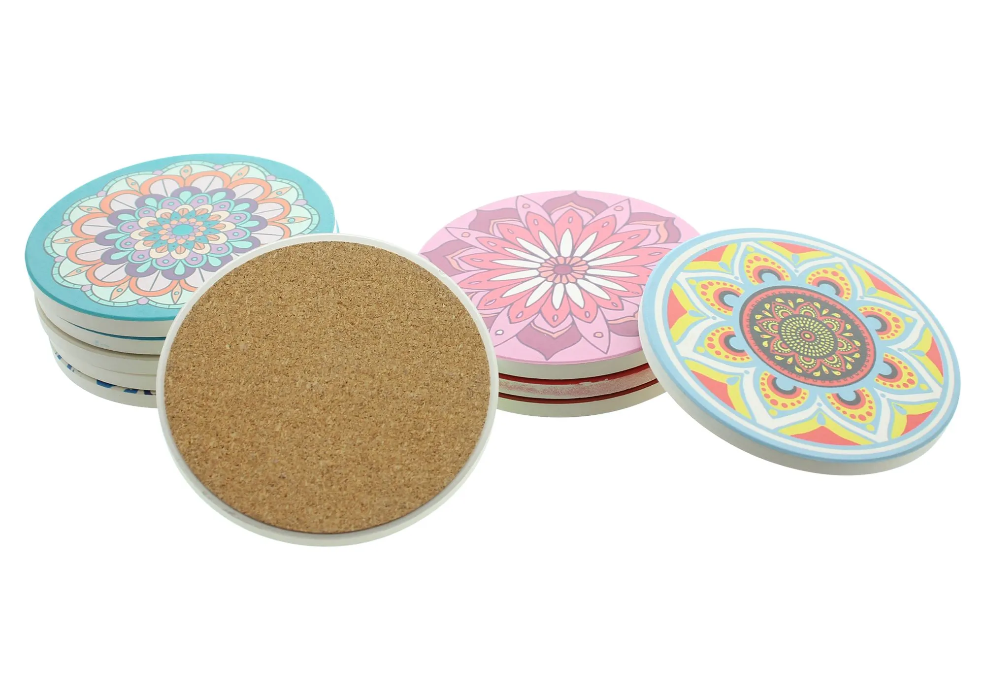 Untersetzer "Mandala", 10er Set  im Frank Flechtwaren Online Shop für Bella Italia kaufen