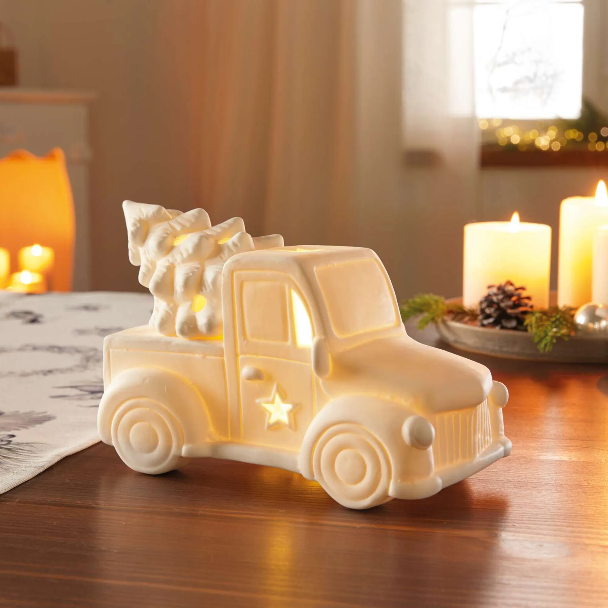 LED-Auto "Tannenbaum"  im Frank Flechtwaren Online Shop kaufen
