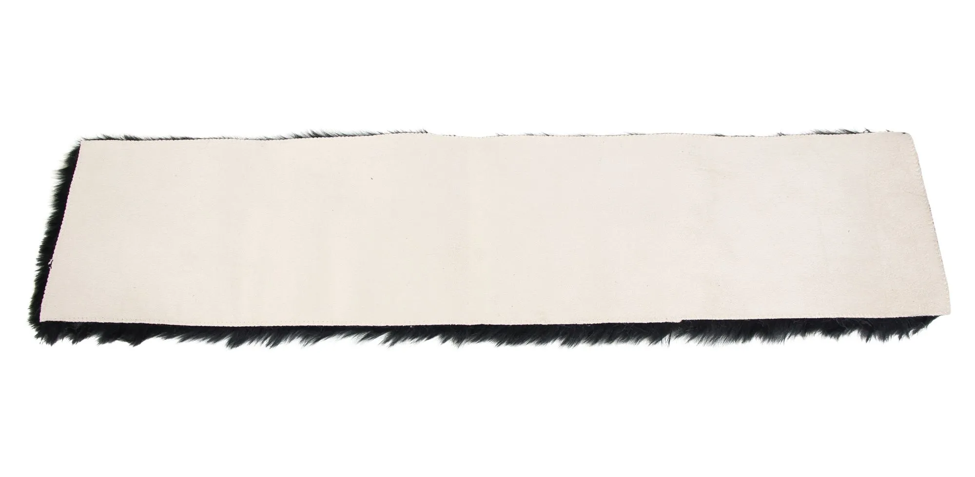 Tischläufer "Dunkle Felloptik", kurz  im Frank Flechtwaren Online Shop für Black &amp; White kaufen