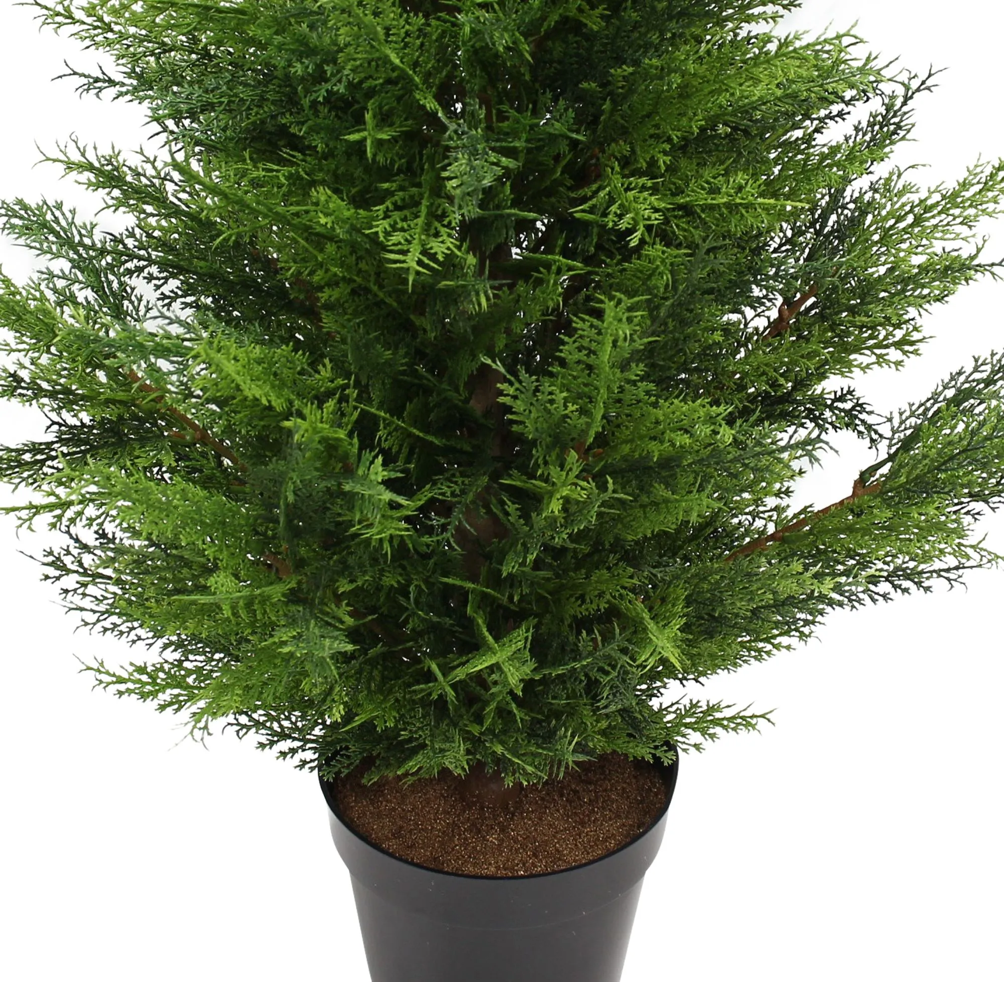 Kunstpflanze "Konifere"  im Frank Flechtwaren Online Shop für Weihnachtliche Gartendeko kaufen