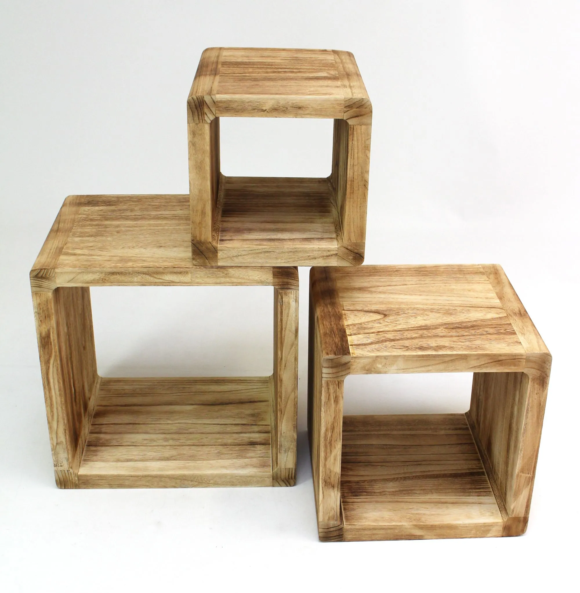 Regal-Cubes "Geflammt", 3er Set  im Frank Flechtwaren Online Shop für FRANK 1885 kaufen