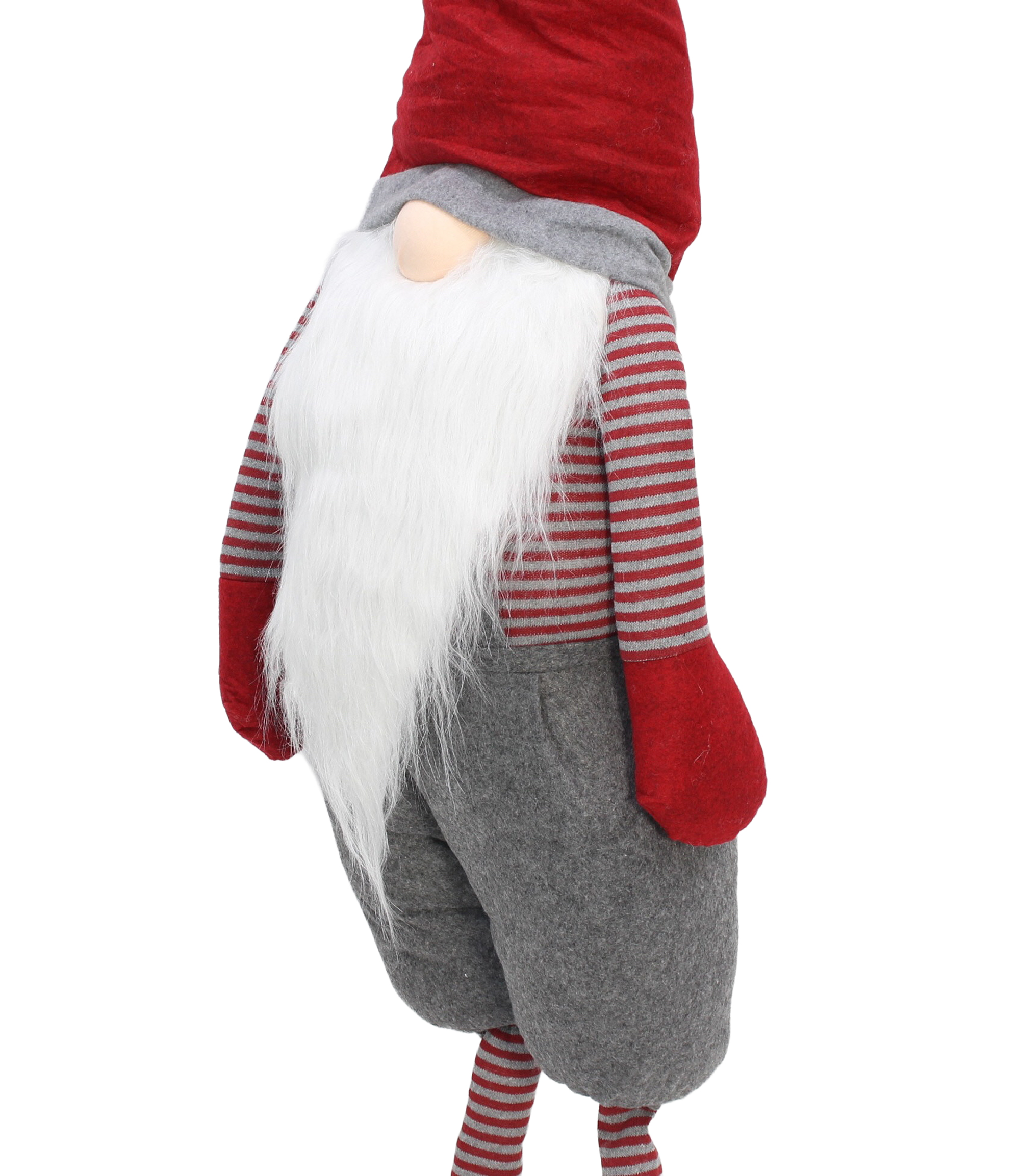 Großer LED-Wichtel "Zipfelmütze"  im Frank Flechtwaren Online Shop für Weihnachtliche Dekofiguren kaufen