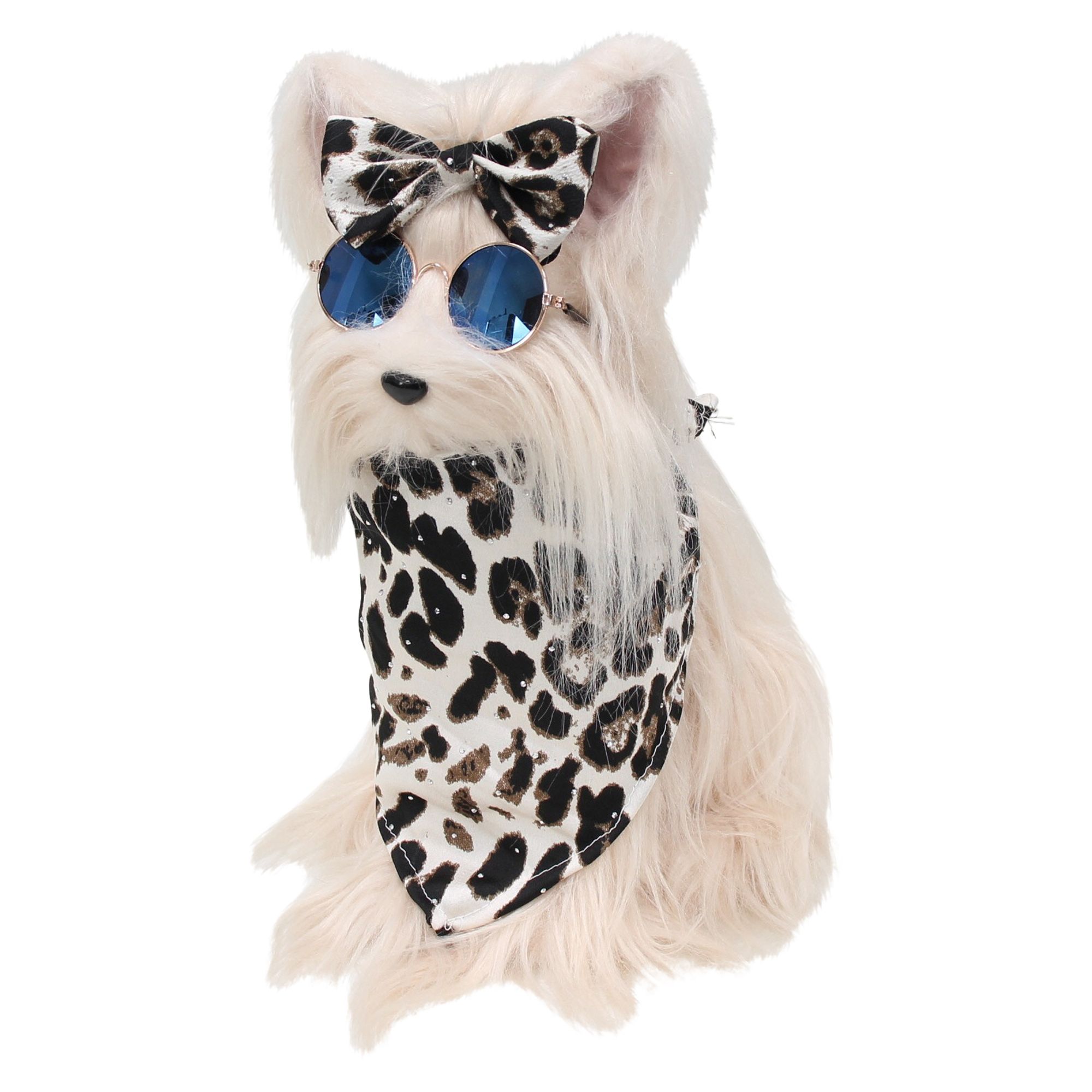 Deko-Figur "Hündchen Leonore"  im Frank Flechtwaren Online Shop für Animal Print kaufen
