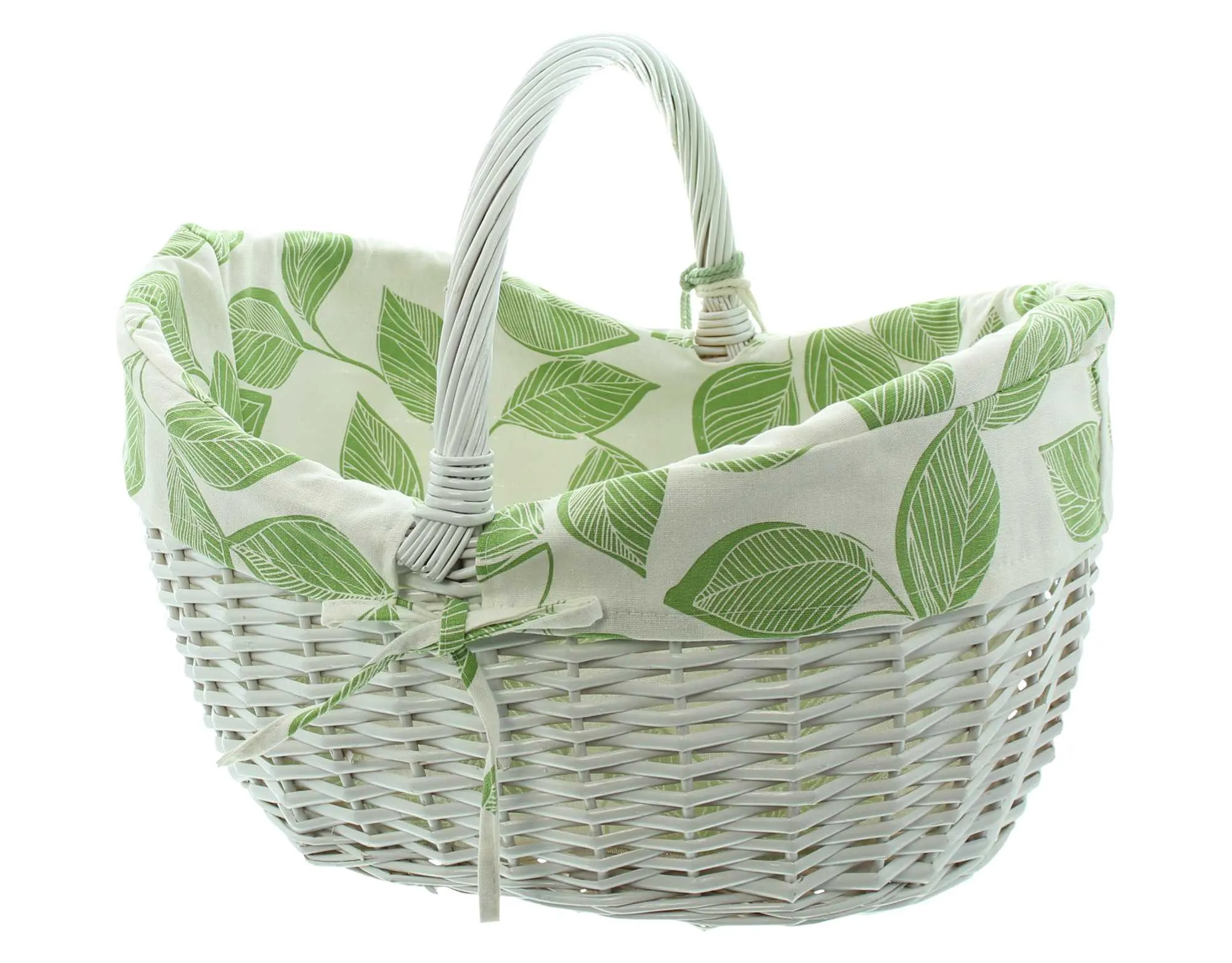 Einkaufskorb "Blätter"  im Frank Flechtwaren Online Shop für Küche kaufen