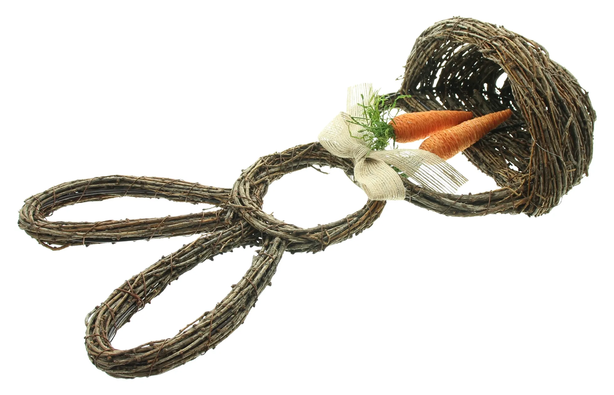 Wandhänger "Hasenkörbchen"  im Frank Flechtwaren Online Shop für Natur &amp; Grün kaufen