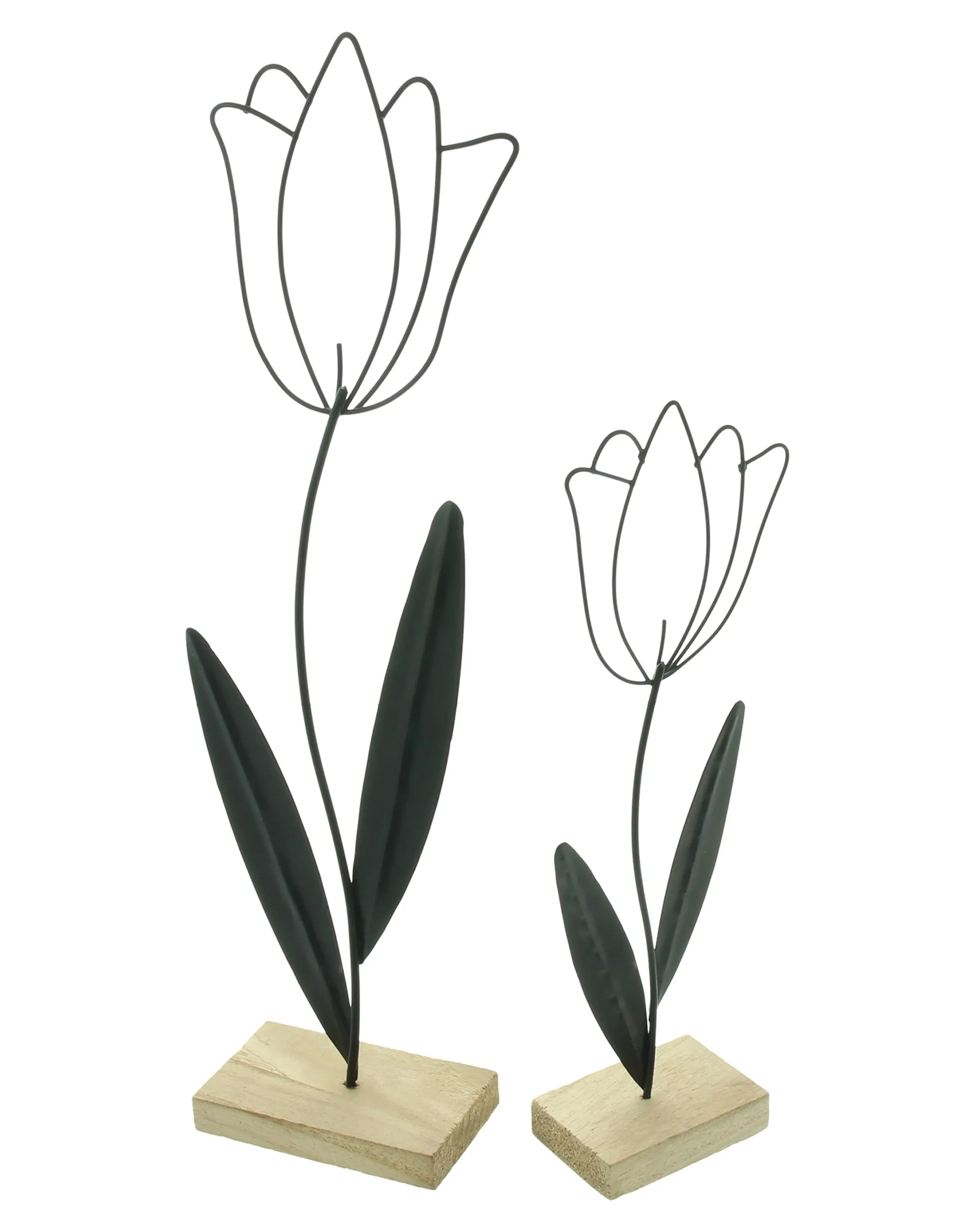 Tulpe "Modern", 2er Set  im Frank Flechtwaren Online Shop für Dekosäulen kaufen