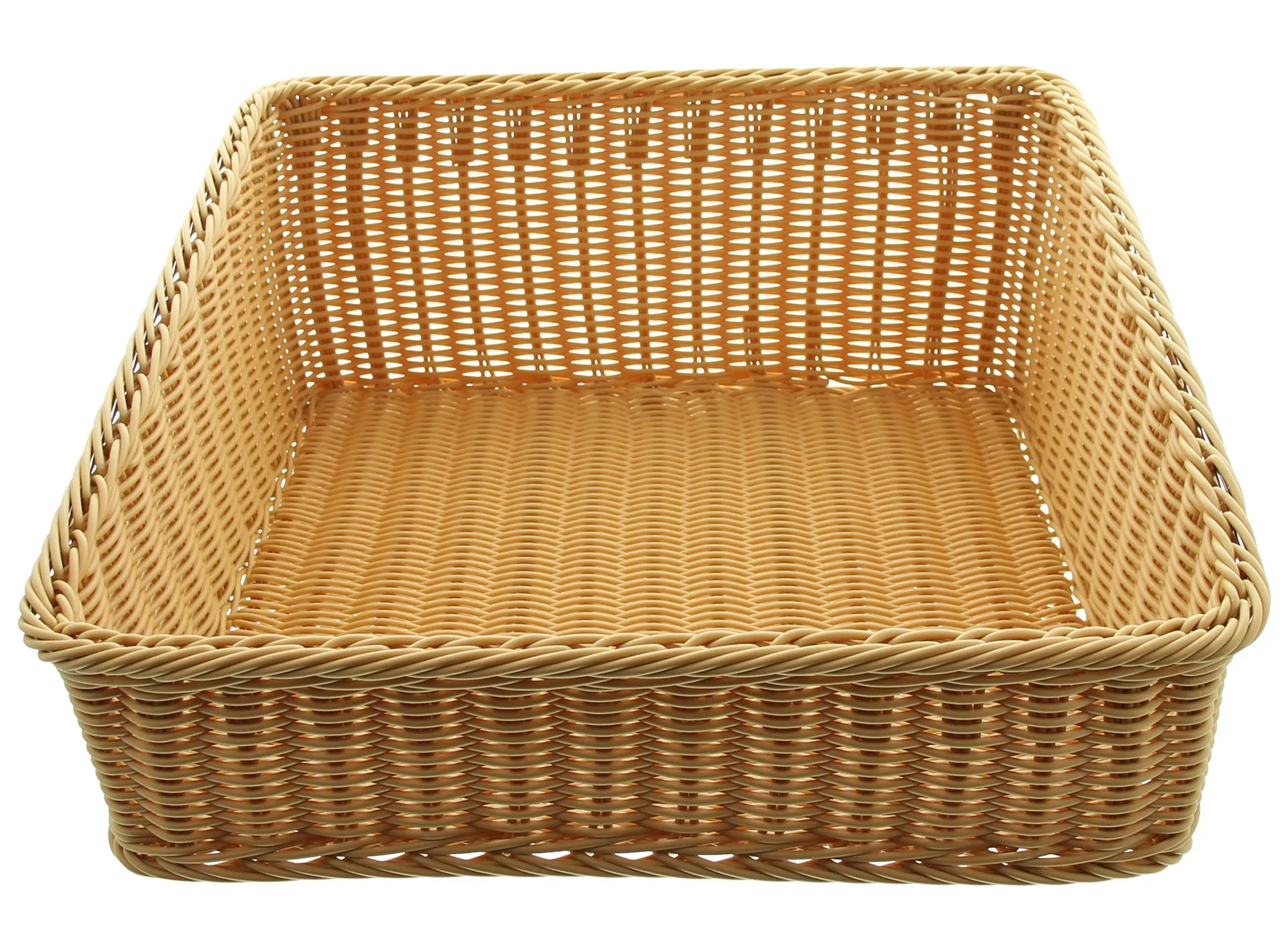 Regalkorb "Poly", 50 x 50 cm  im Frank Flechtwaren Online Shop für Auslagekörbe &amp; Regalkörbe kaufen