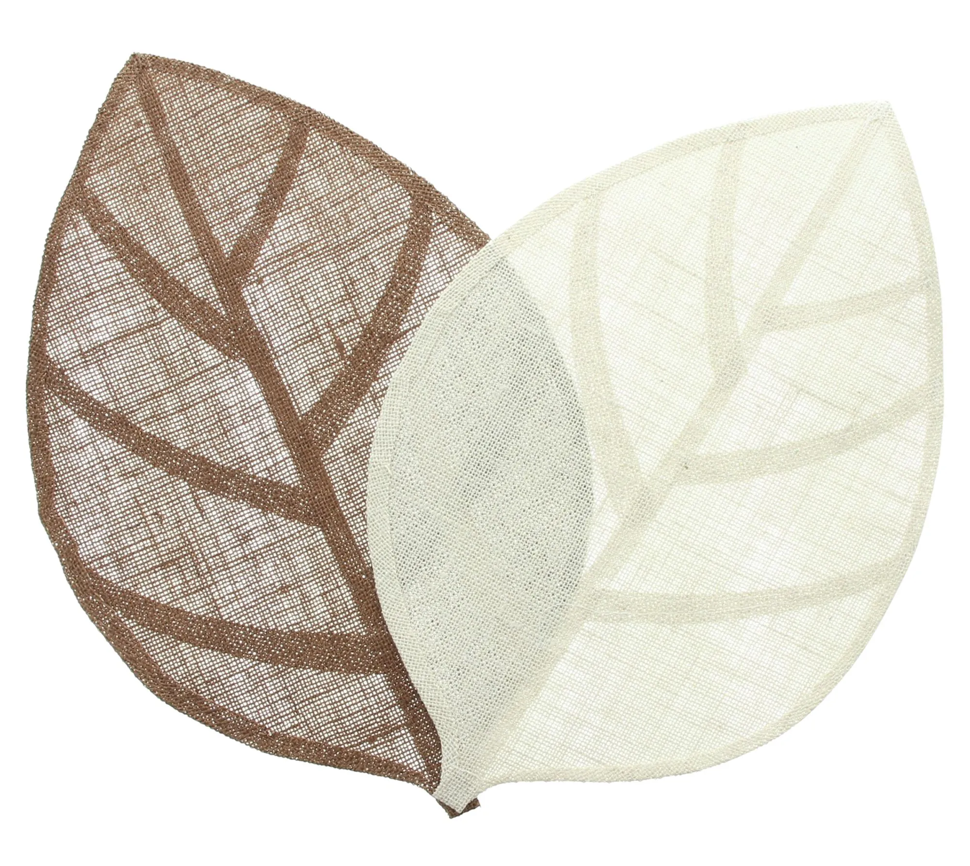 Platzmatte "Blatt", 4er Set  im Frank Flechtwaren Online Shop für Waldspaziergang kaufen