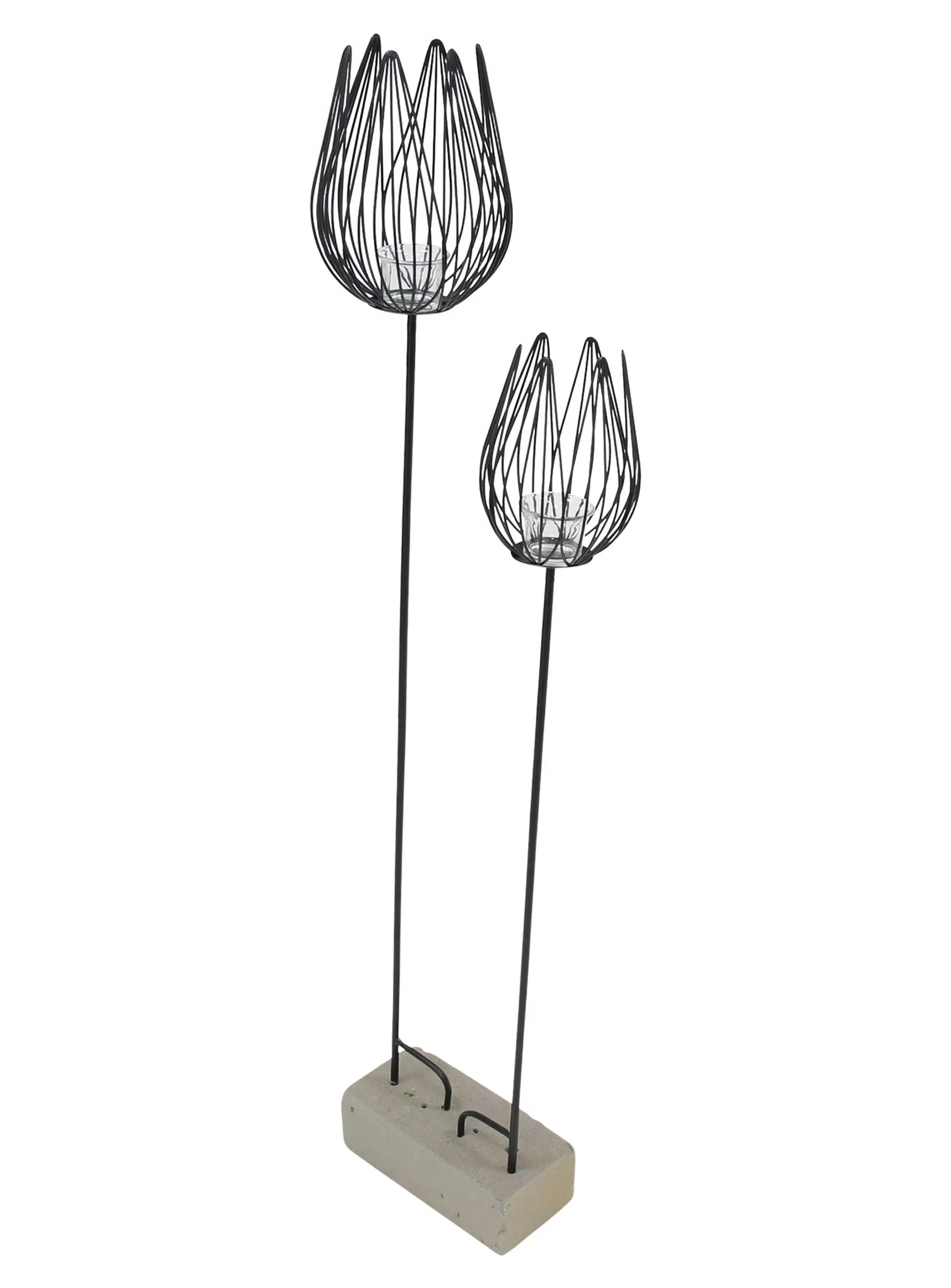 Gartenstecker "Windlicht", 2er Set  im Frank Flechtwaren Online Shop für Laternen &amp; Co. kaufen