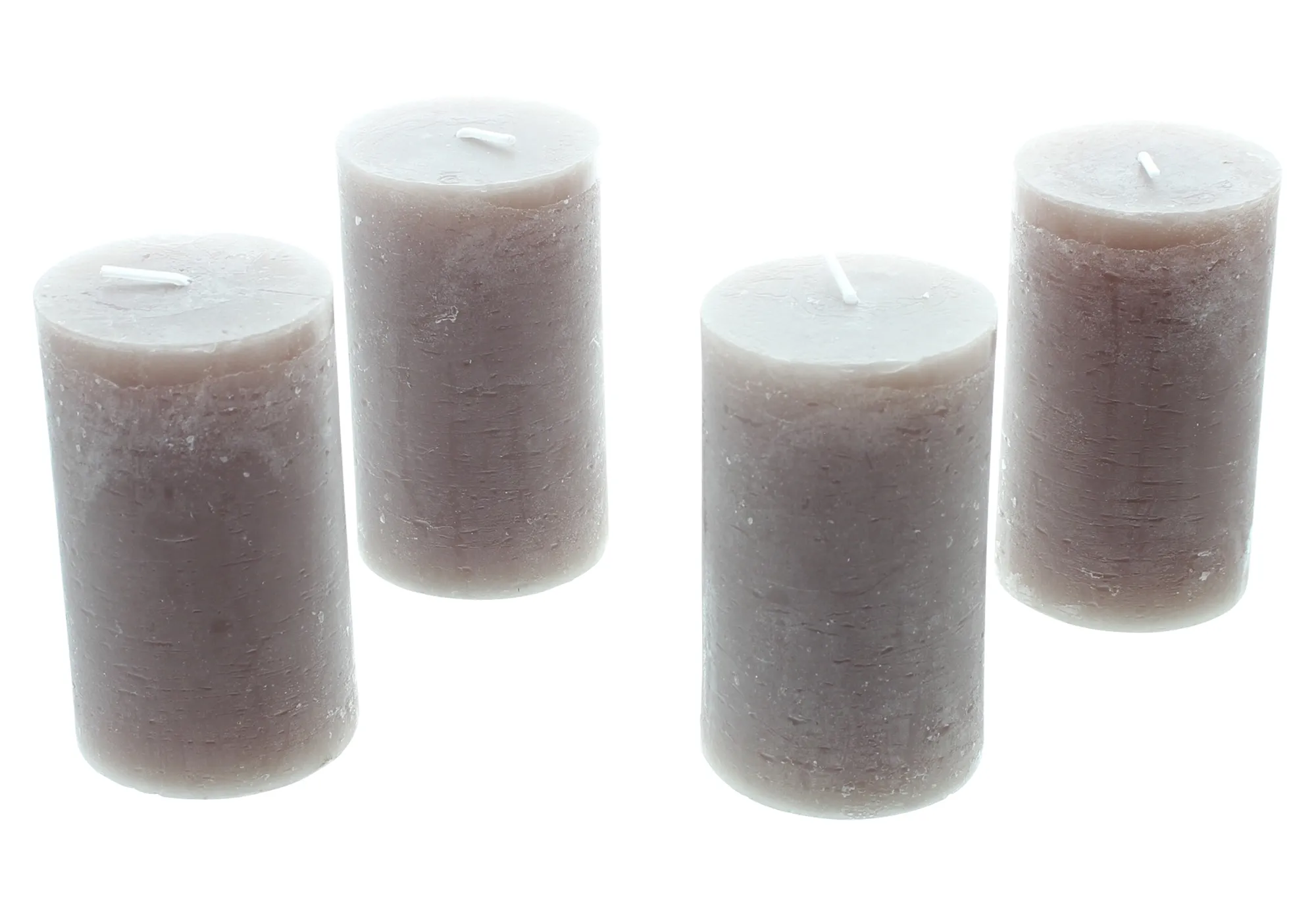 Kerze "Walnuss", 4er Set  im Frank Flechtwaren Online Shop für Nordischer Winter kaufen