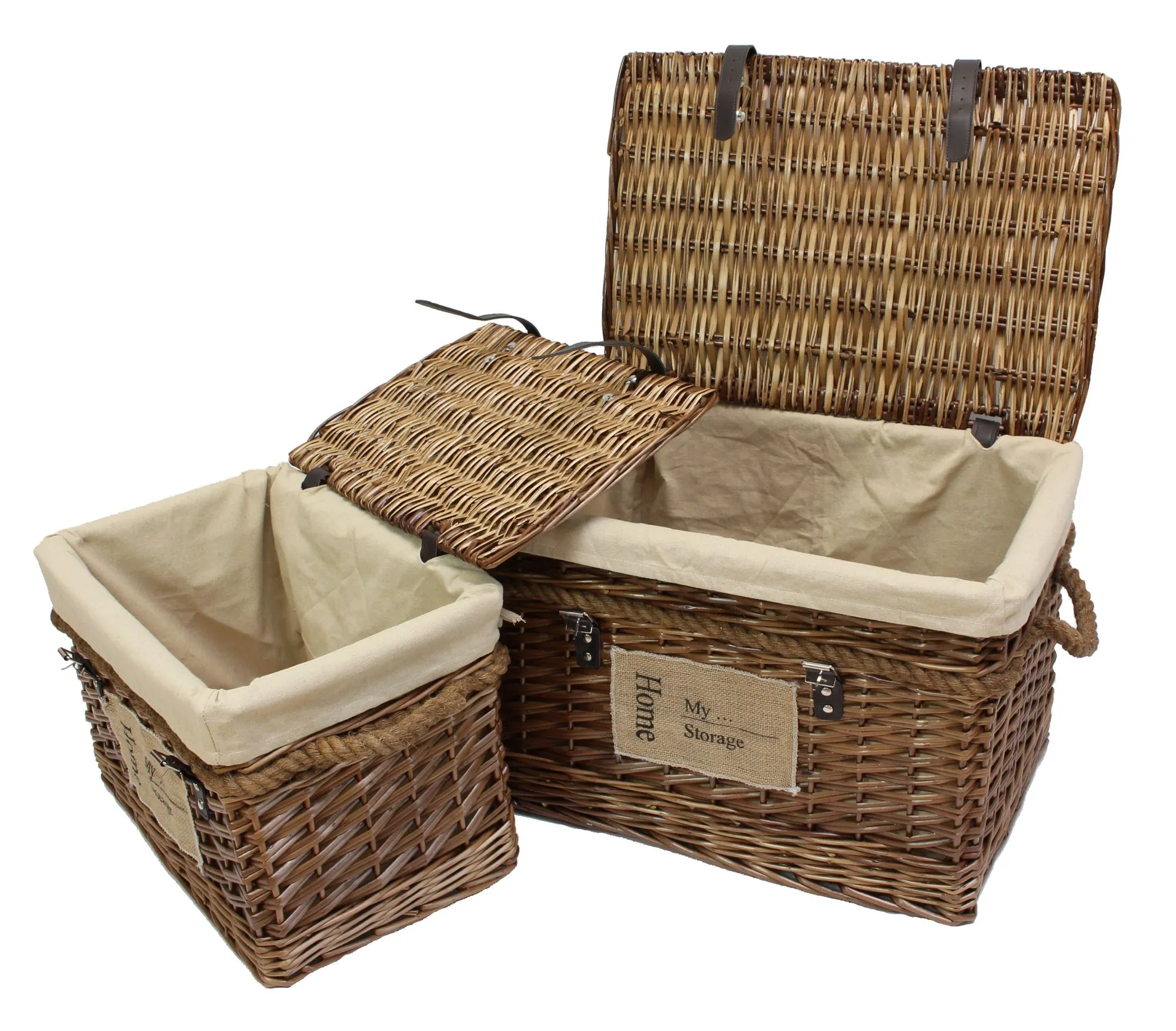 Universaltruhe "My Storage", 2er Set  im Frank Flechtwaren Online Shop für Truhen kaufen