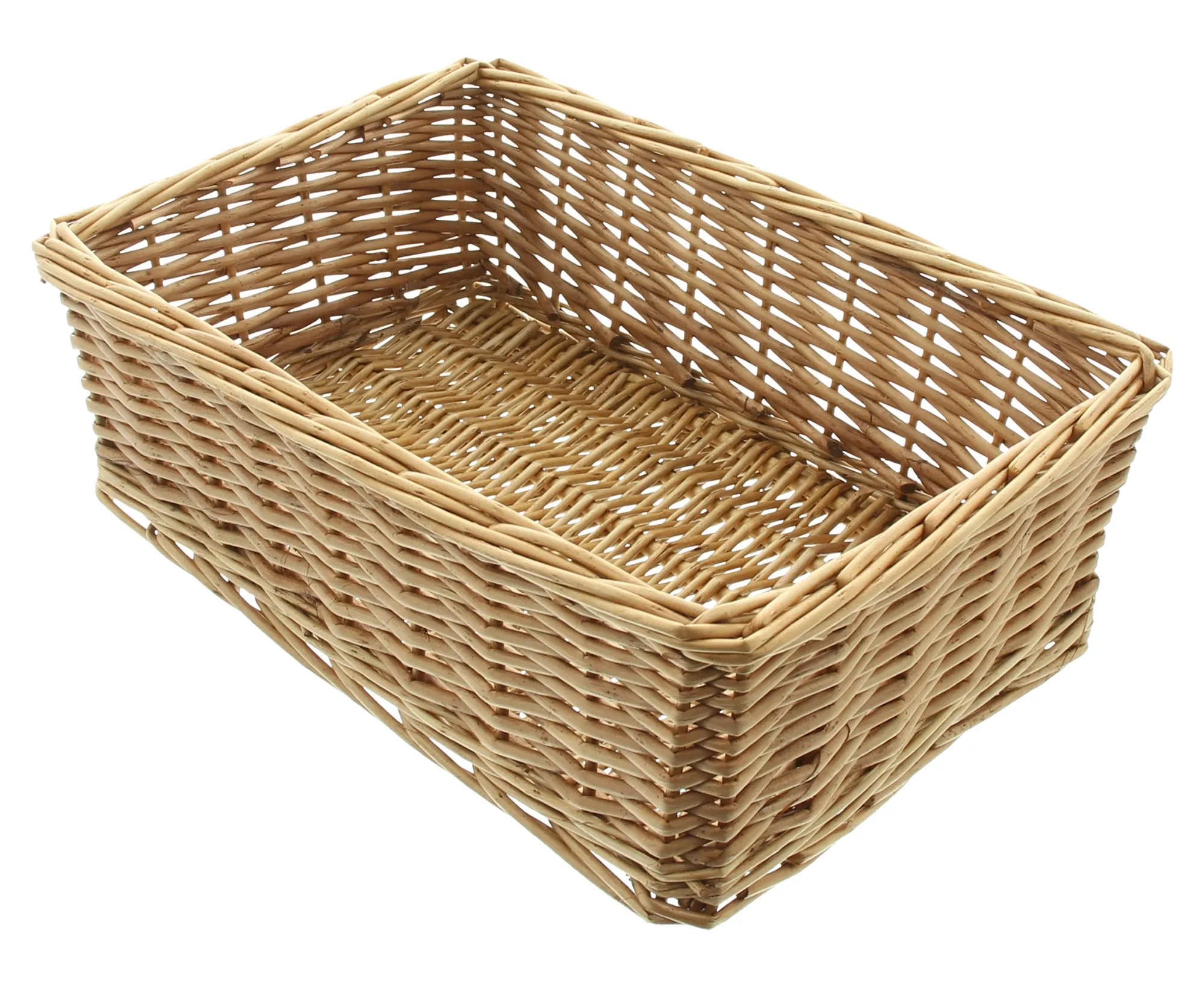 Regalkorb "Natur", klein  im Frank Flechtwaren Online Shop für Ladendeko kaufen