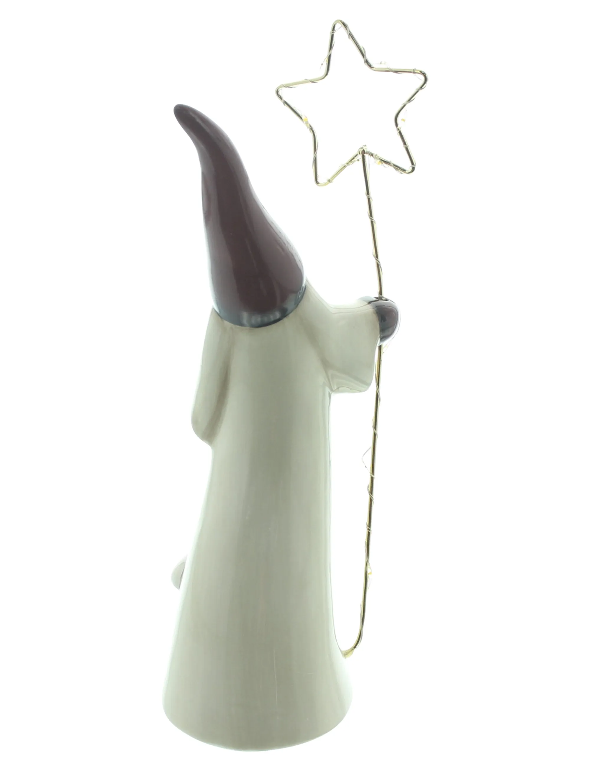 LED-Wichtel "Leuchtstern"  im Frank Flechtwaren Online Shop für Weihnachtliche Dekofiguren kaufen