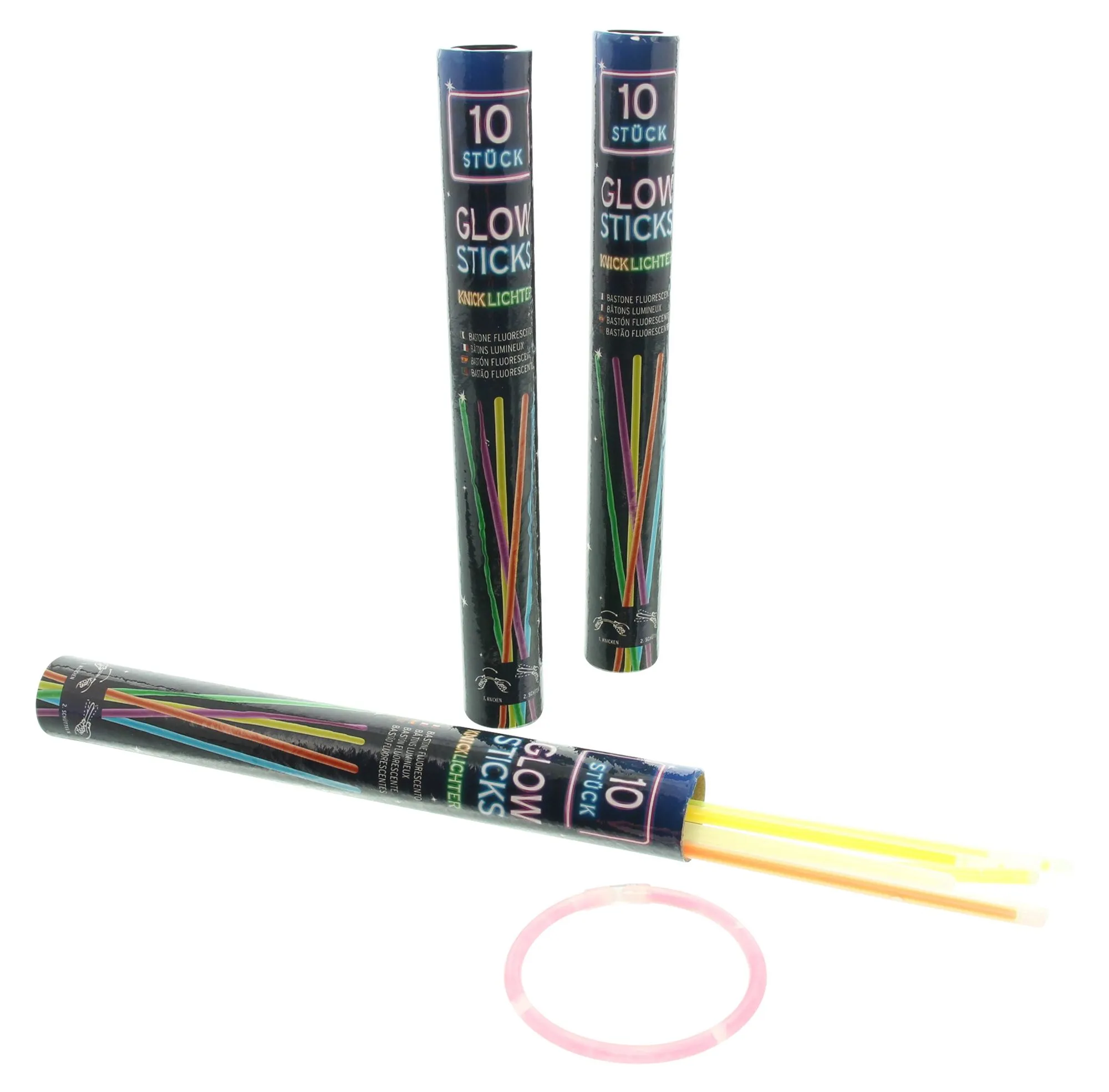 Knicklichter "Neon", 30er Set   im Frank Flechtwaren Online Shop für Exklusiv Online - Deko kaufen