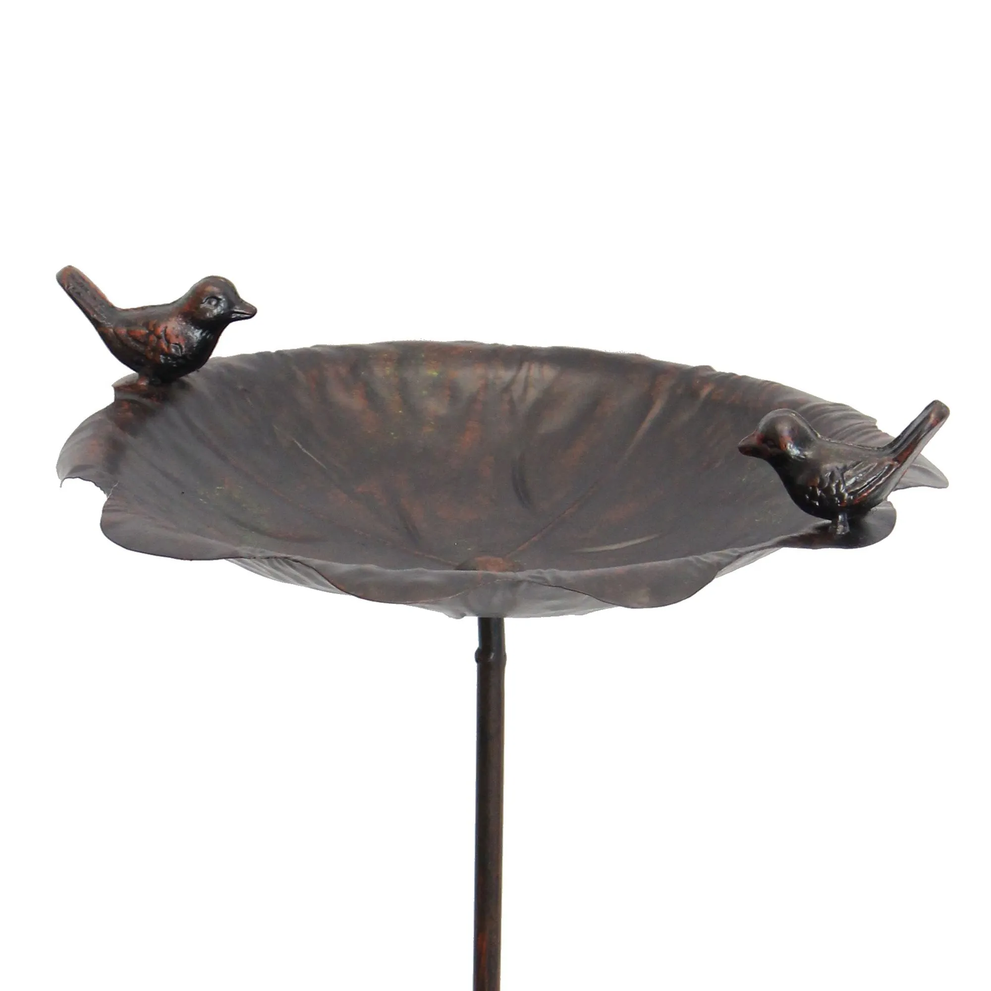 Vogeltränke "Rostoptik"  im Frank Flechtwaren Online Shop für Bunter Ostergarten kaufen