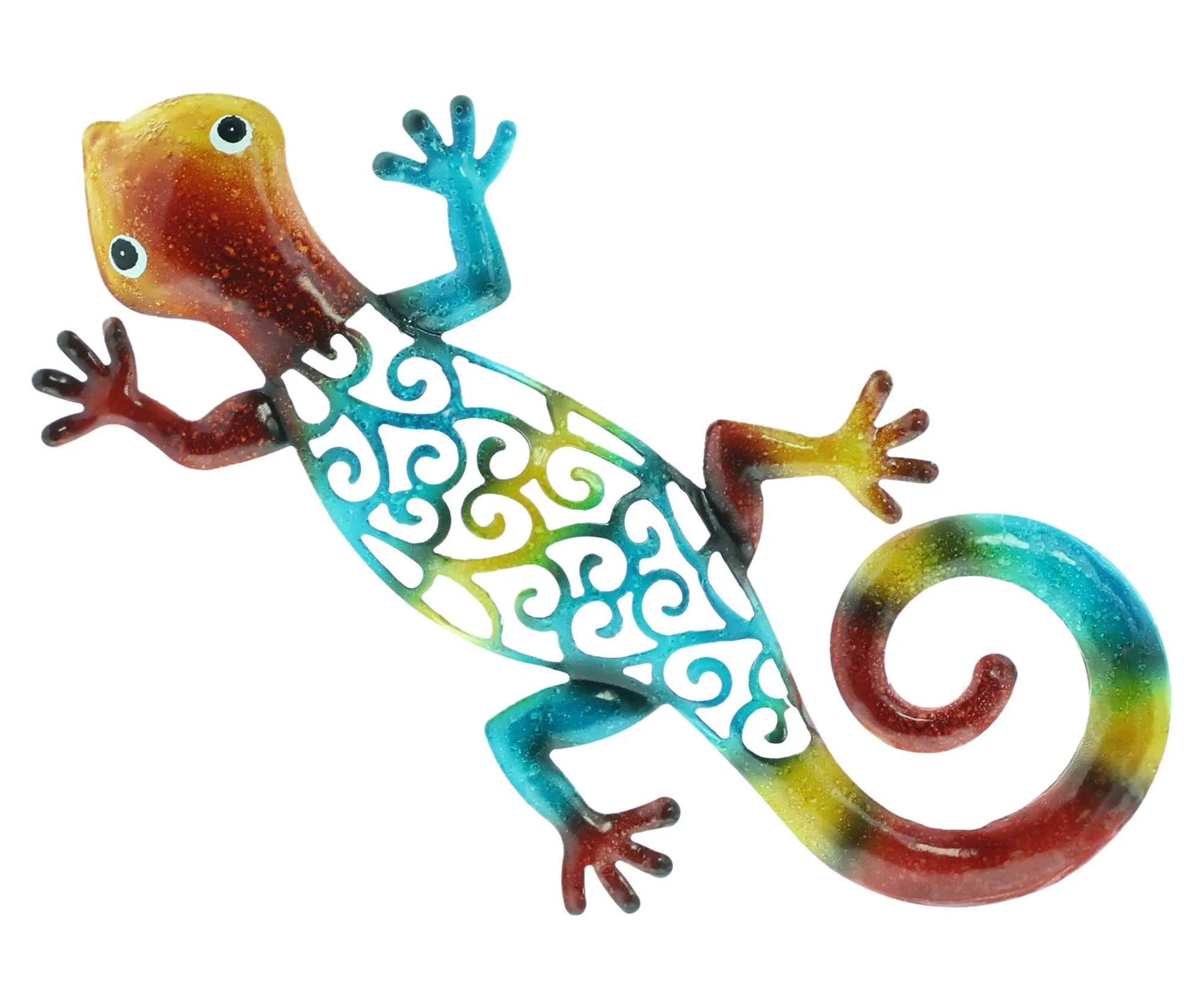 Gecko "Rainbow"  im Frank Flechtwaren Online Shop für Wanddeko kaufen
