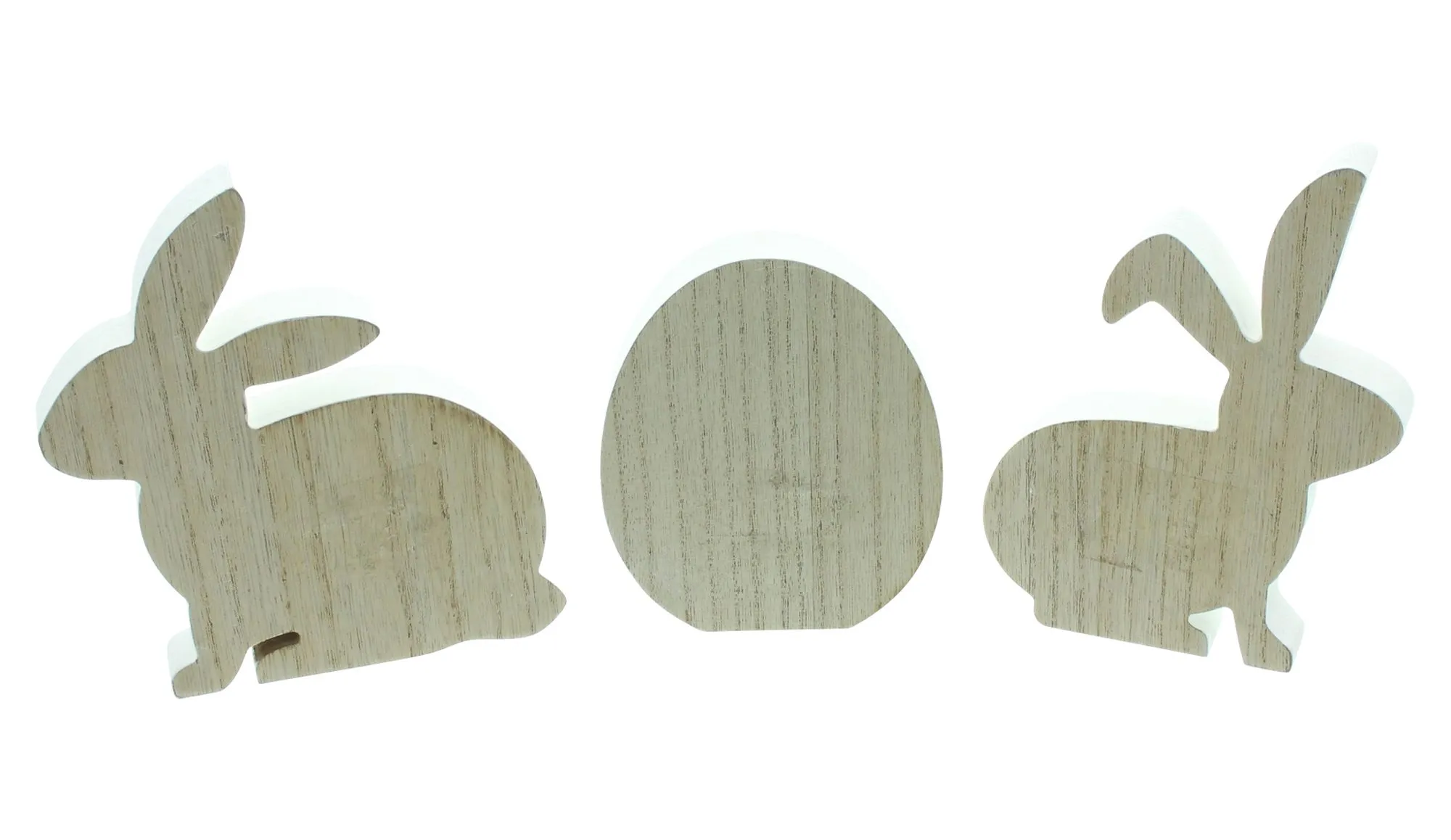 Osterdeko "Hasen &amp; Ei", 3er Set  im Frank Flechtwaren Online Shop für Hasen &amp; Co kaufen