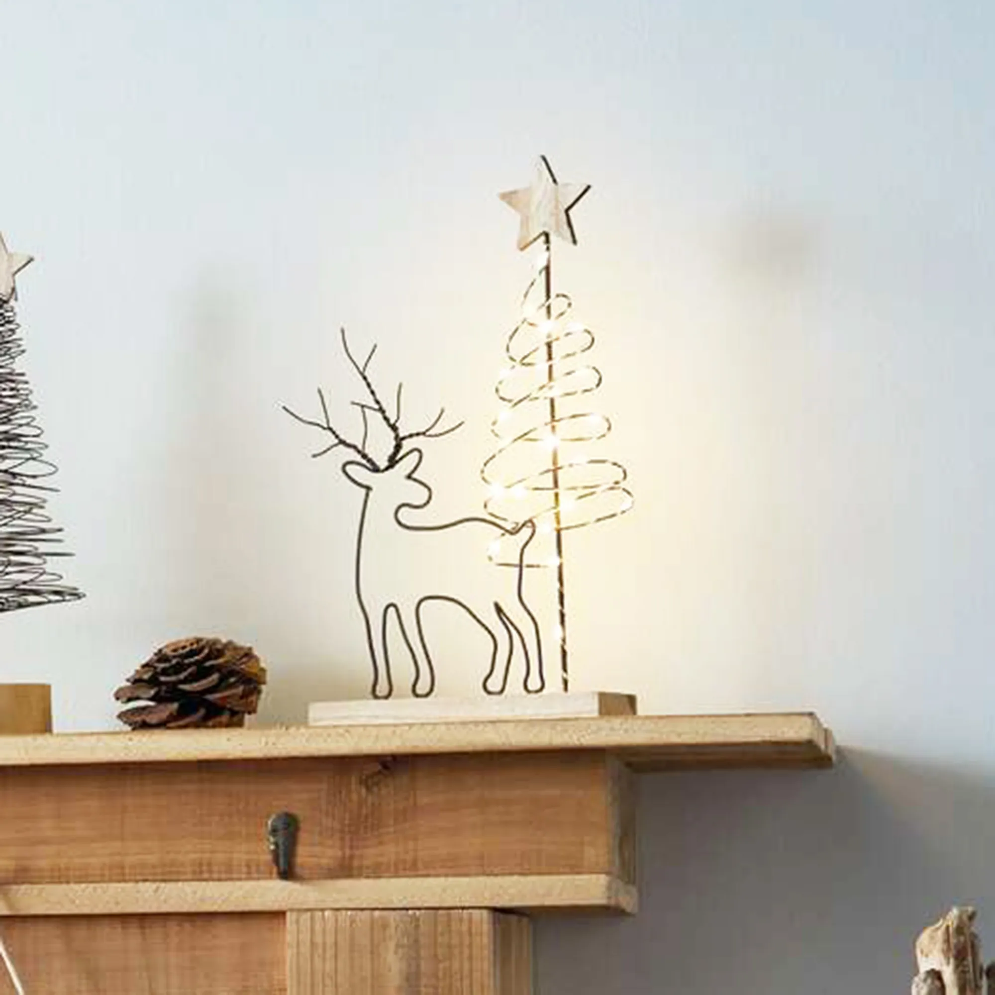 LED-Deko "Winterwald"  im Frank Flechtwaren Online Shop kaufen