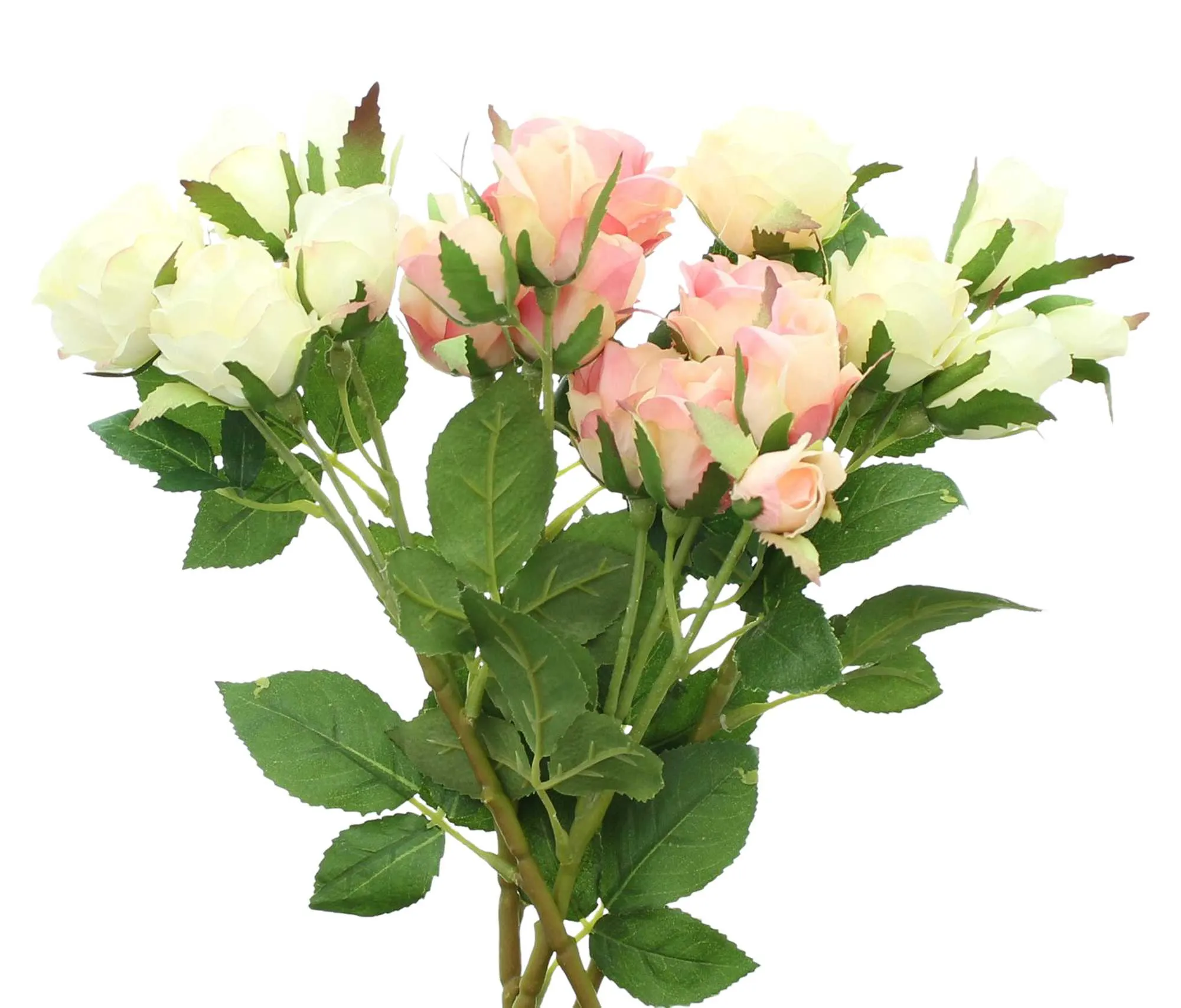 Kunstblume "Rosenliebe", 4er Set  im Frank Flechtwaren Online Shop für Kunstpflanzen kaufen