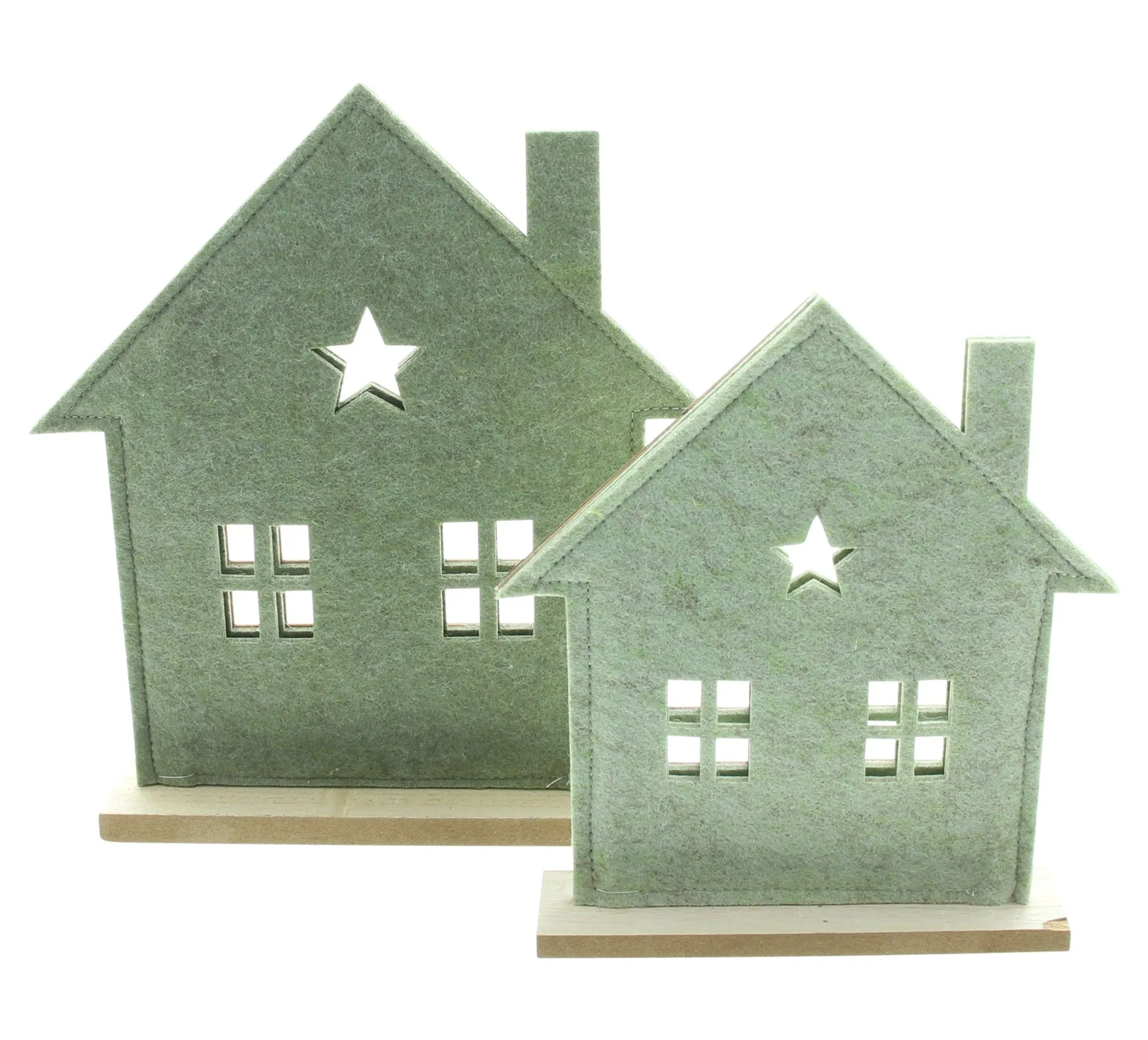 Haus "Wald-Idylle", 2er Set  im Frank Flechtwaren Online Shop für Aus dem Häuschen kaufen