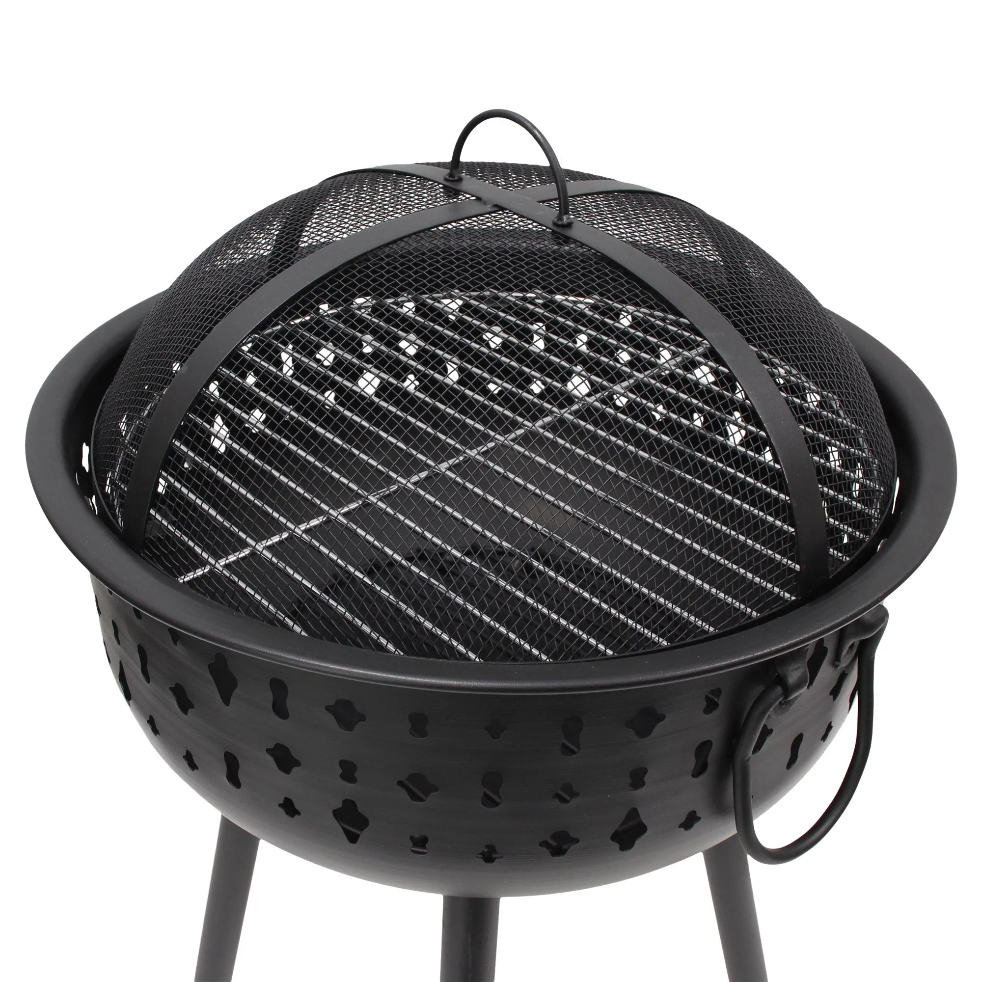 Grill "Black"  im Frank Flechtwaren Online Shop für Gartenparty kaufen