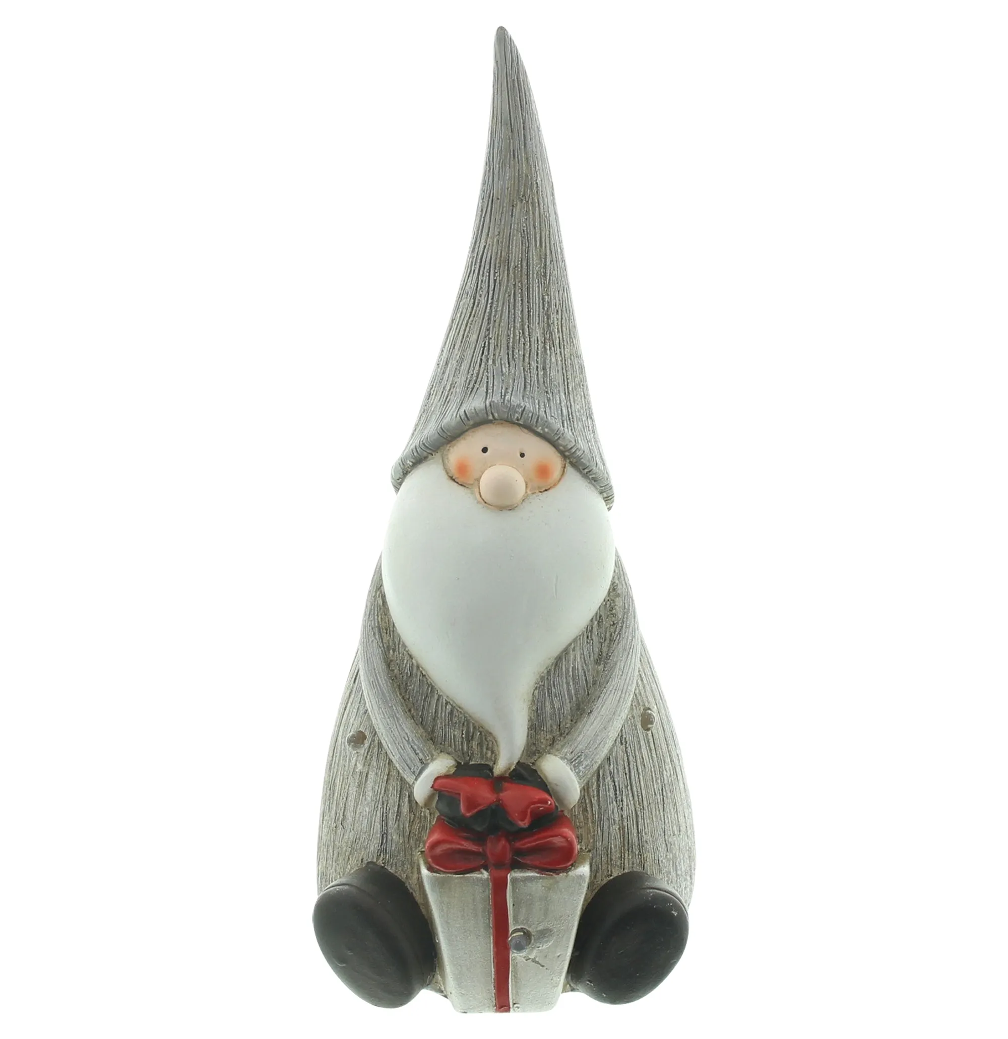 LED-Wichtel "Geschenk"  im Frank Flechtwaren Online Shop für Weihnachtliche Dekofiguren kaufen