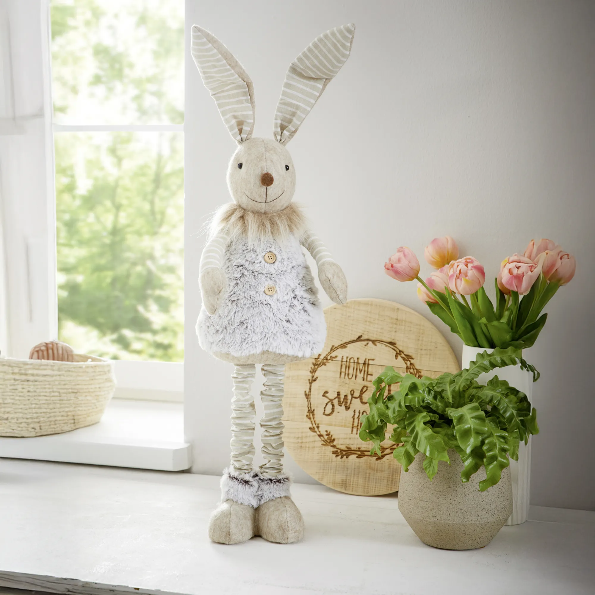 Hasenfigur "Langohr"  im Frank Flechtwaren Online Shop kaufen