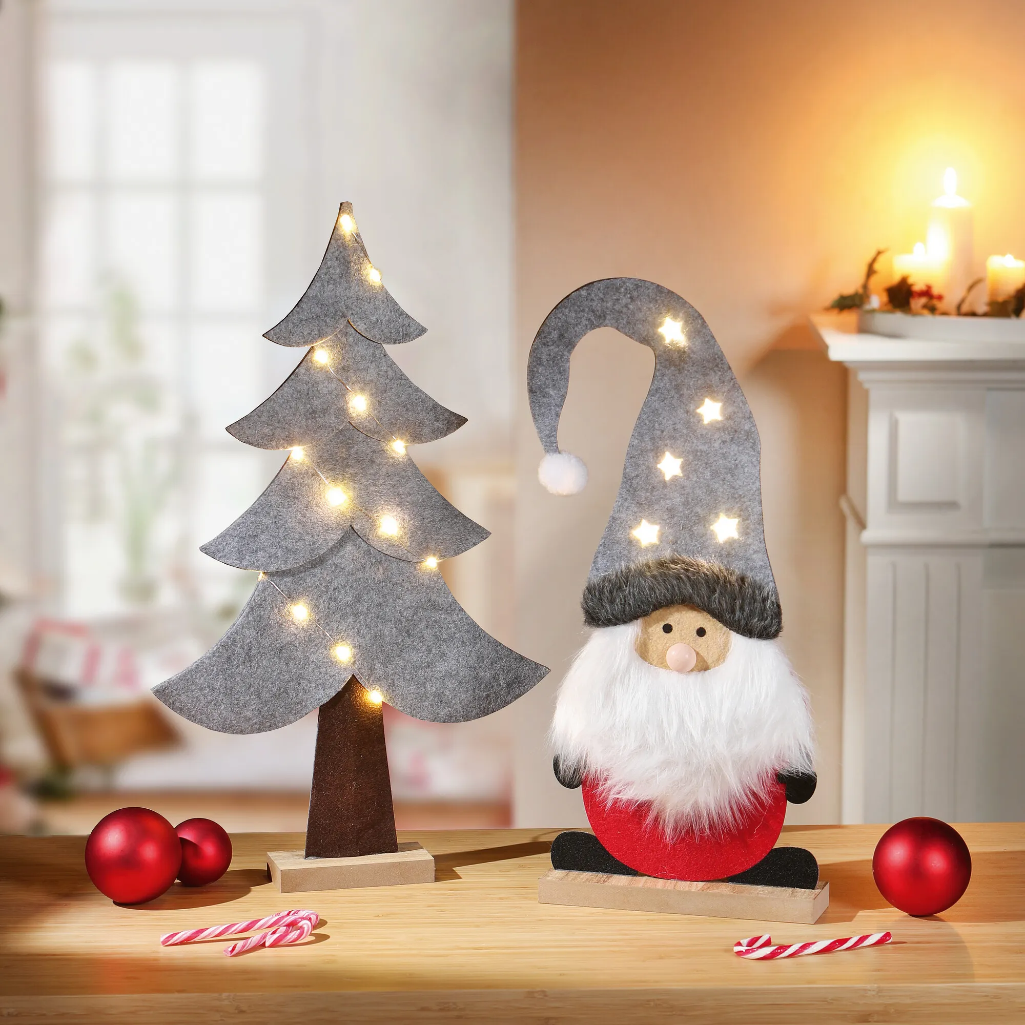 LED-Tanne "Filz"  im Frank Flechtwaren Online Shop kaufen