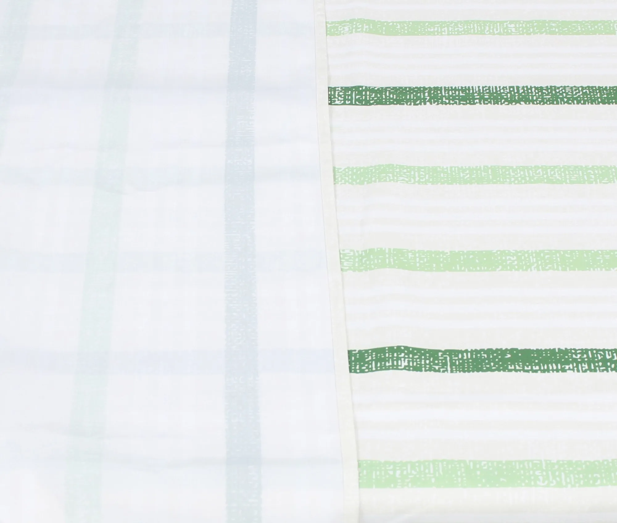 Tafeldecke "Green Stripes"  im Frank Flechtwaren Online Shop für Outdoor-Tafeldecken kaufen