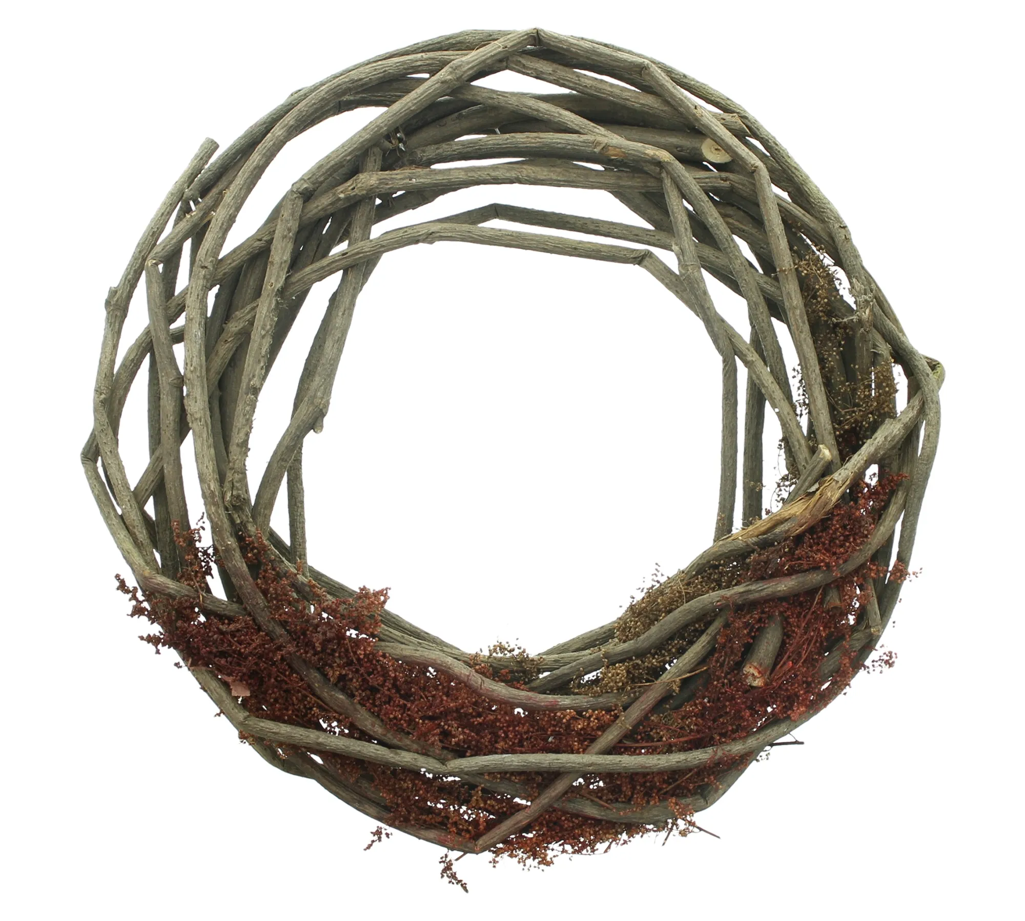 Kranz "Artemisia"  im Frank Flechtwaren Online Shop für Waldspaziergang kaufen