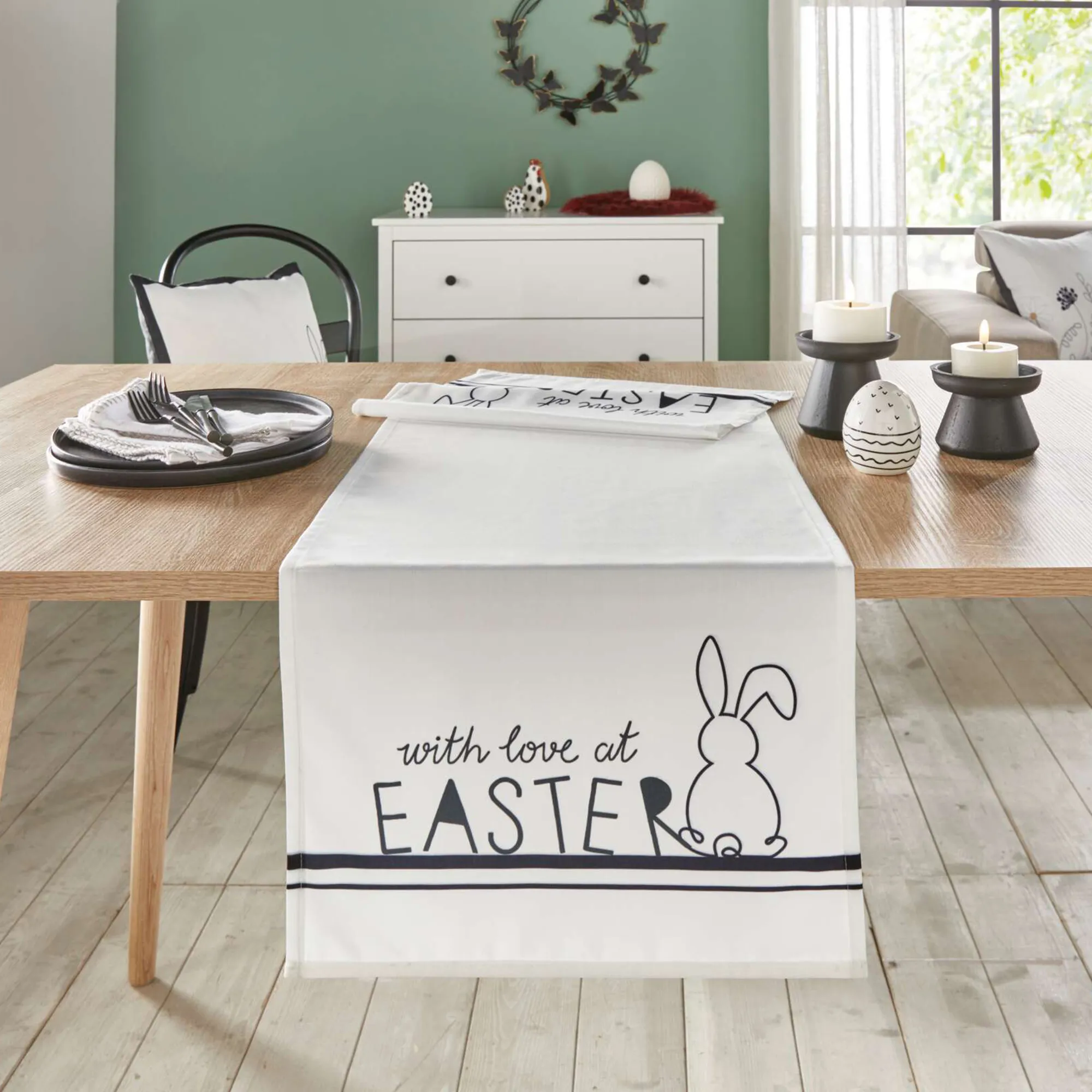 Tischläufer "Lovely Easter"  im Frank Flechtwaren Online Shop kaufen