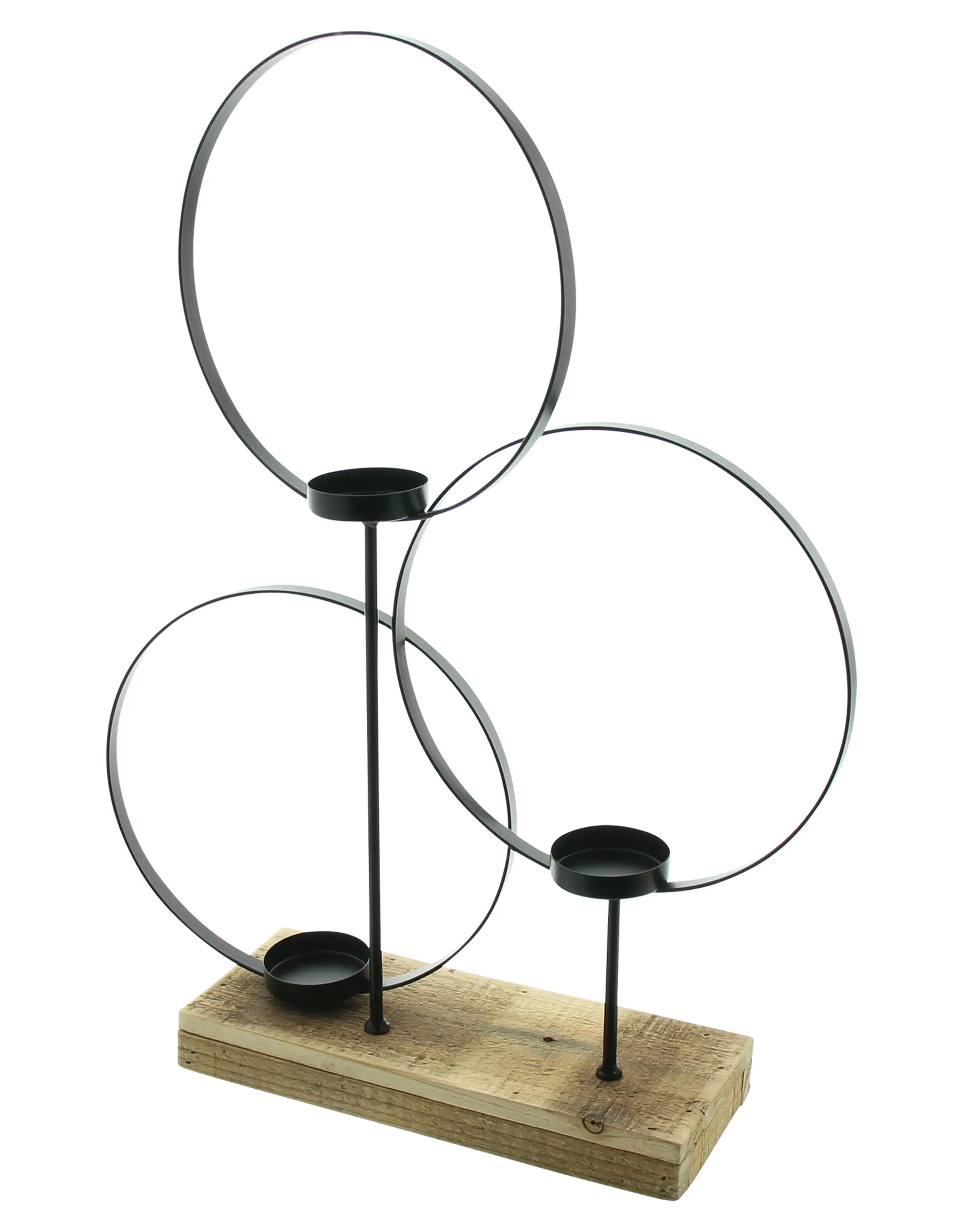Windlicht "Kreise"  im Frank Flechtwaren Online Shop für Modern Living kaufen