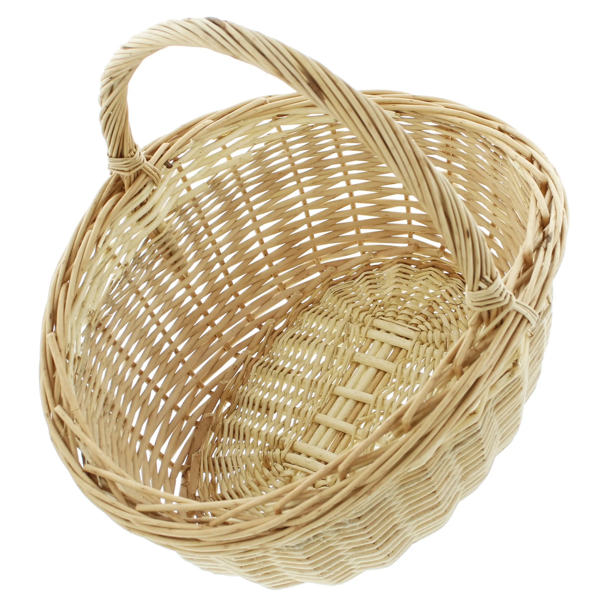 Bügelkorb "Naturweiß", groß  im Frank Flechtwaren Online Shop für Bügelkörbe kaufen