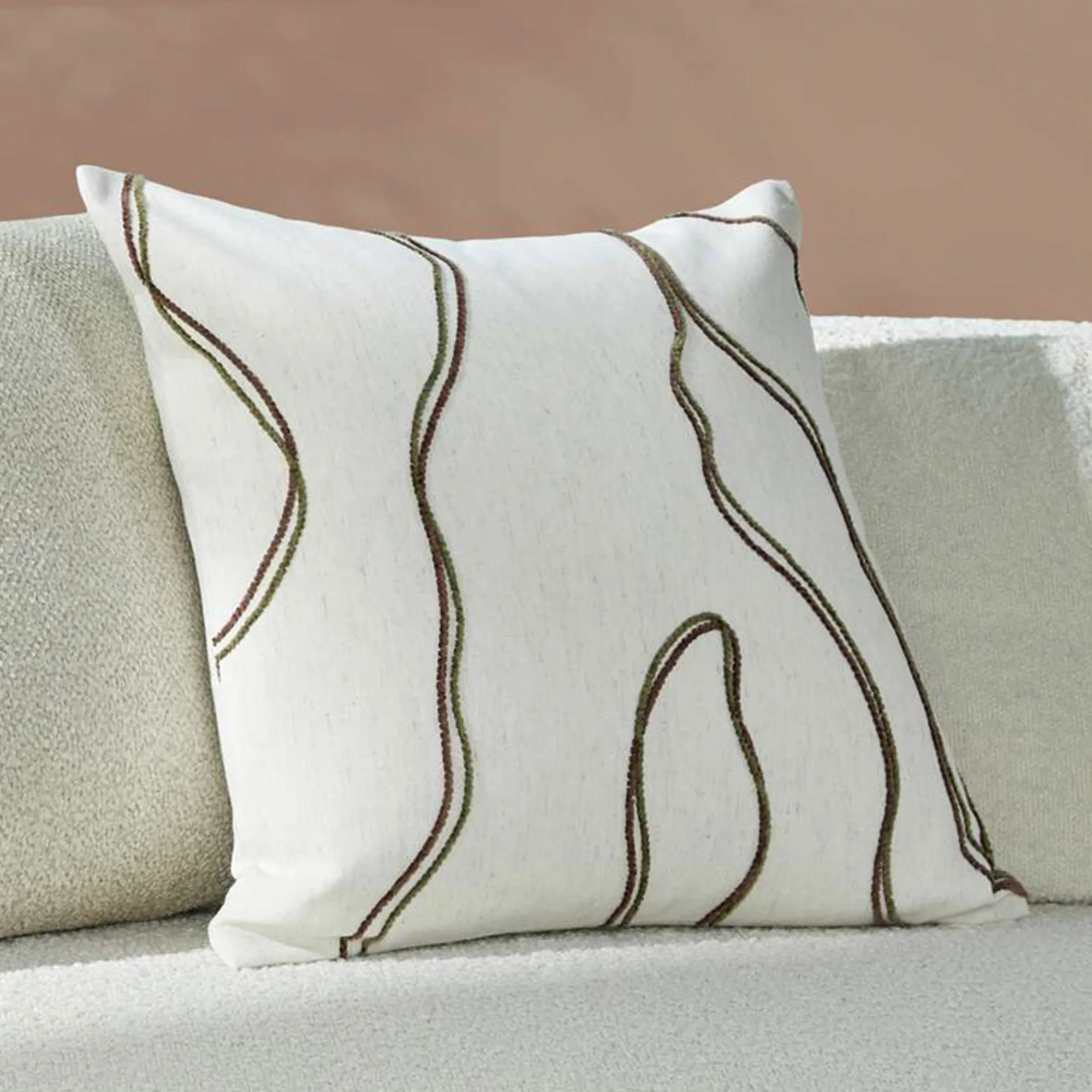 Kissenhülle "Modern Stitch"  im Frank Flechtwaren Online Shop kaufen
