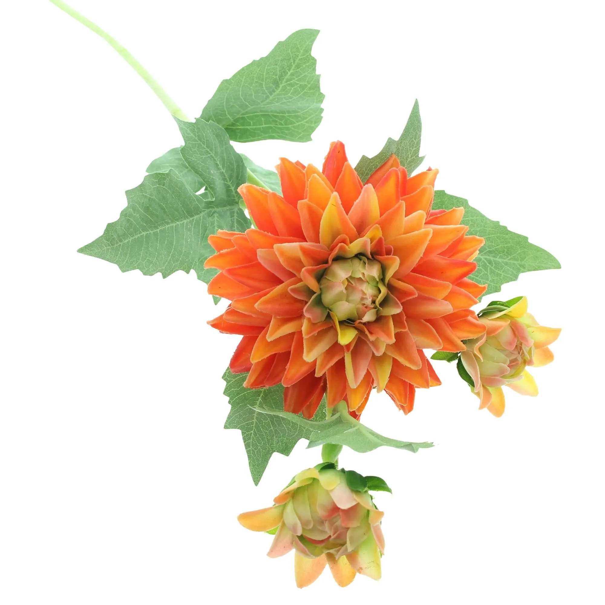 Kunstblume "Dahlien", 3er Set  im Frank Flechtwaren Online Shop für Herbstfarben kaufen