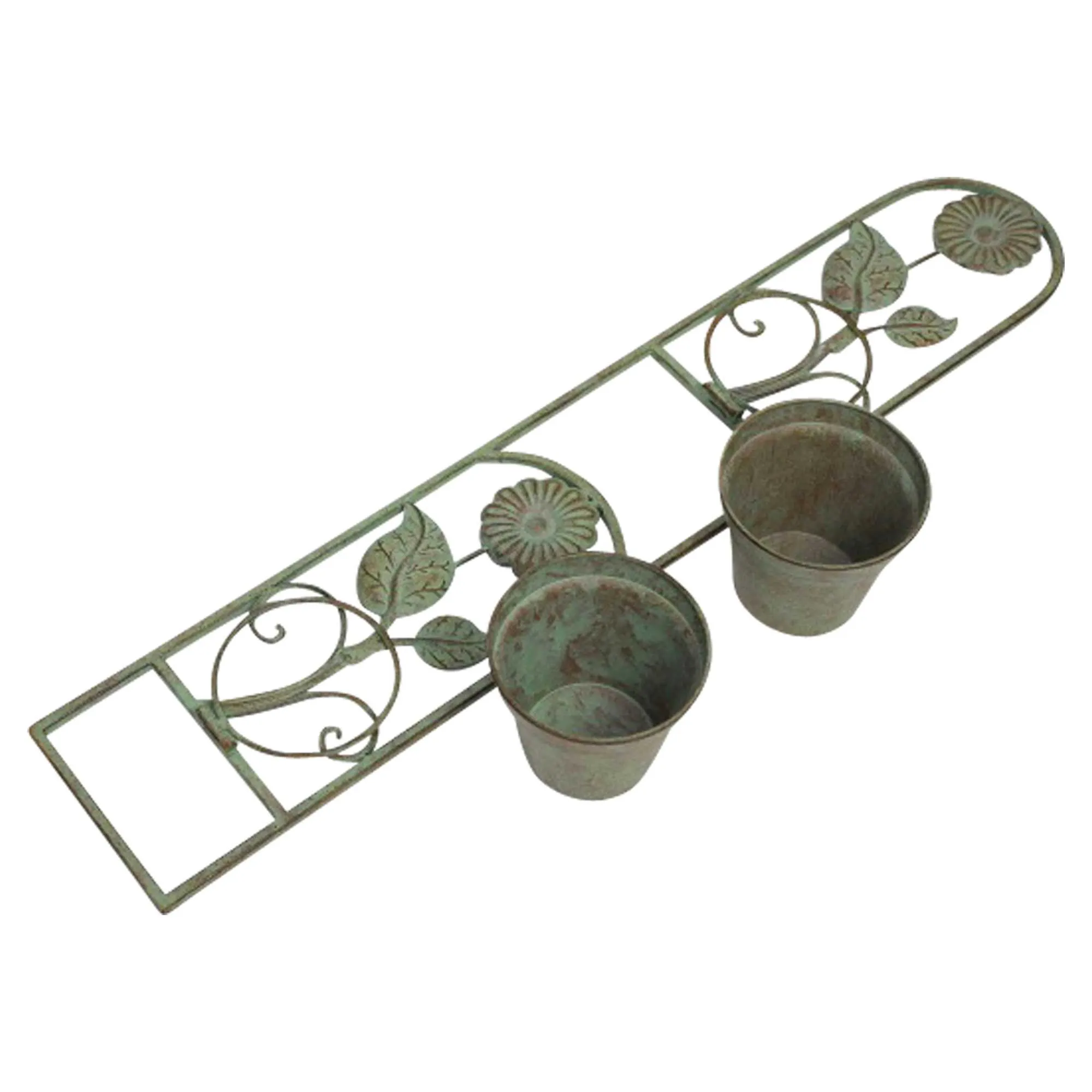 Wandpflanzer "Blumen"  im Frank Flechtwaren Online Shop für Pflanztöpfe kaufen
