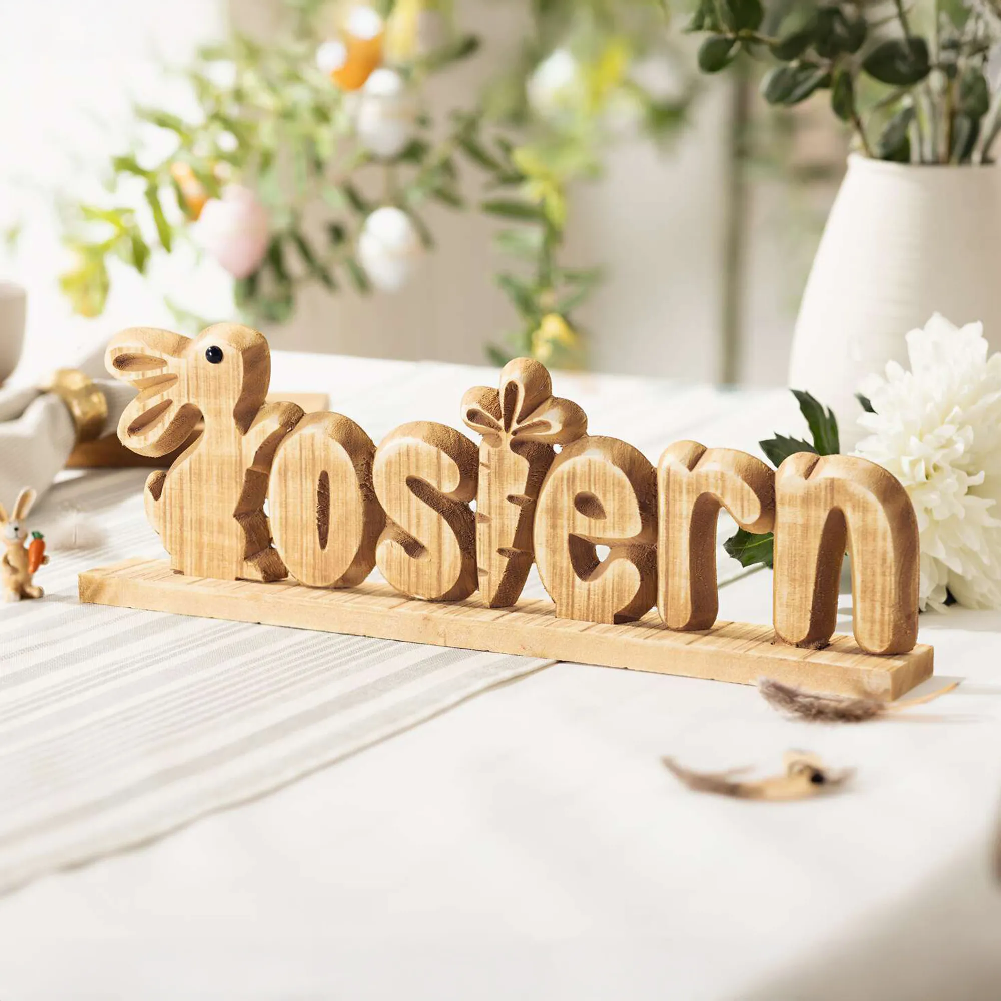Schriftzug "Ostern"  im Frank Flechtwaren Online Shop kaufen