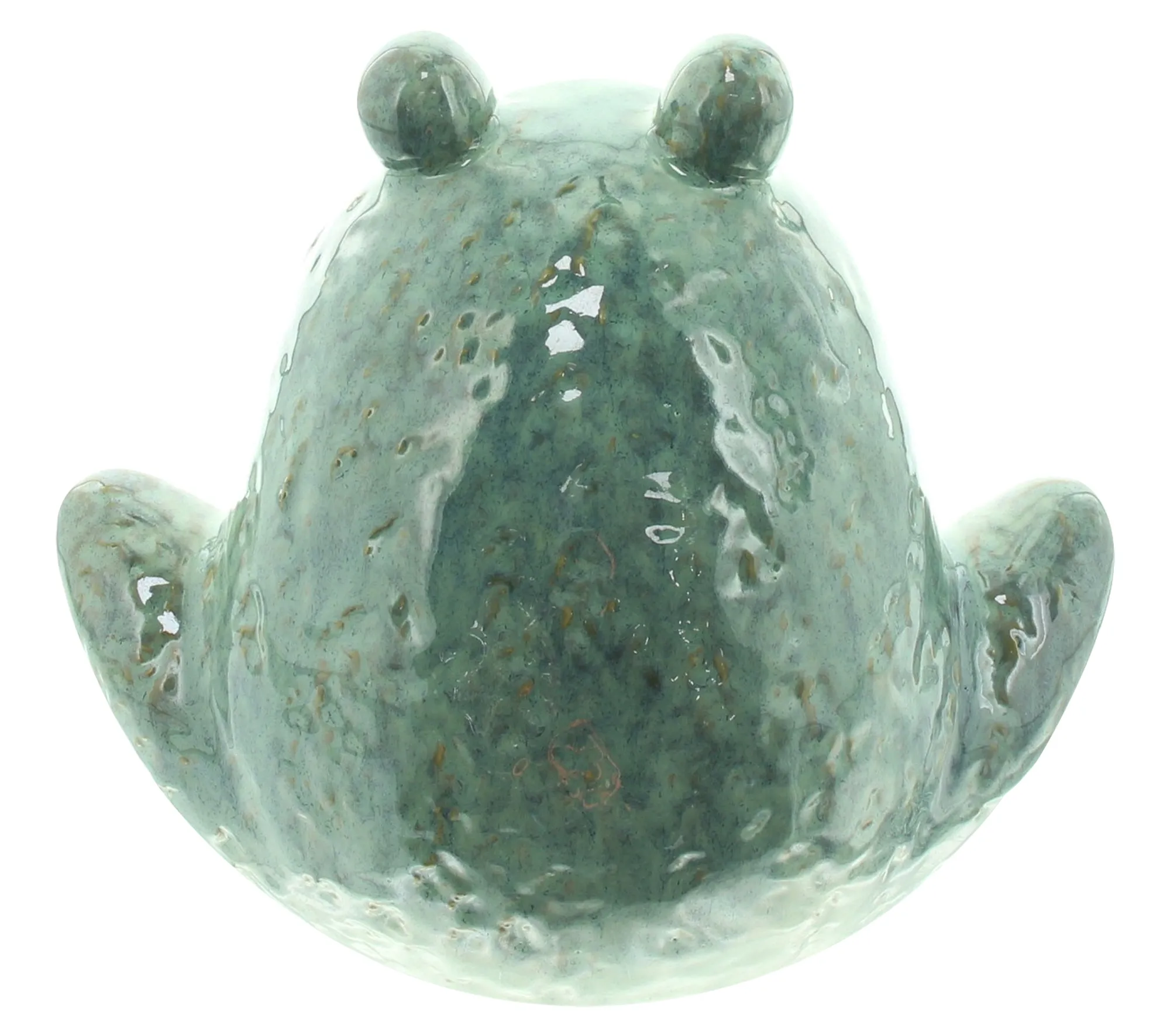 Figur "Frosch"  im Frank Flechtwaren Online Shop für Gartenfiguren kaufen