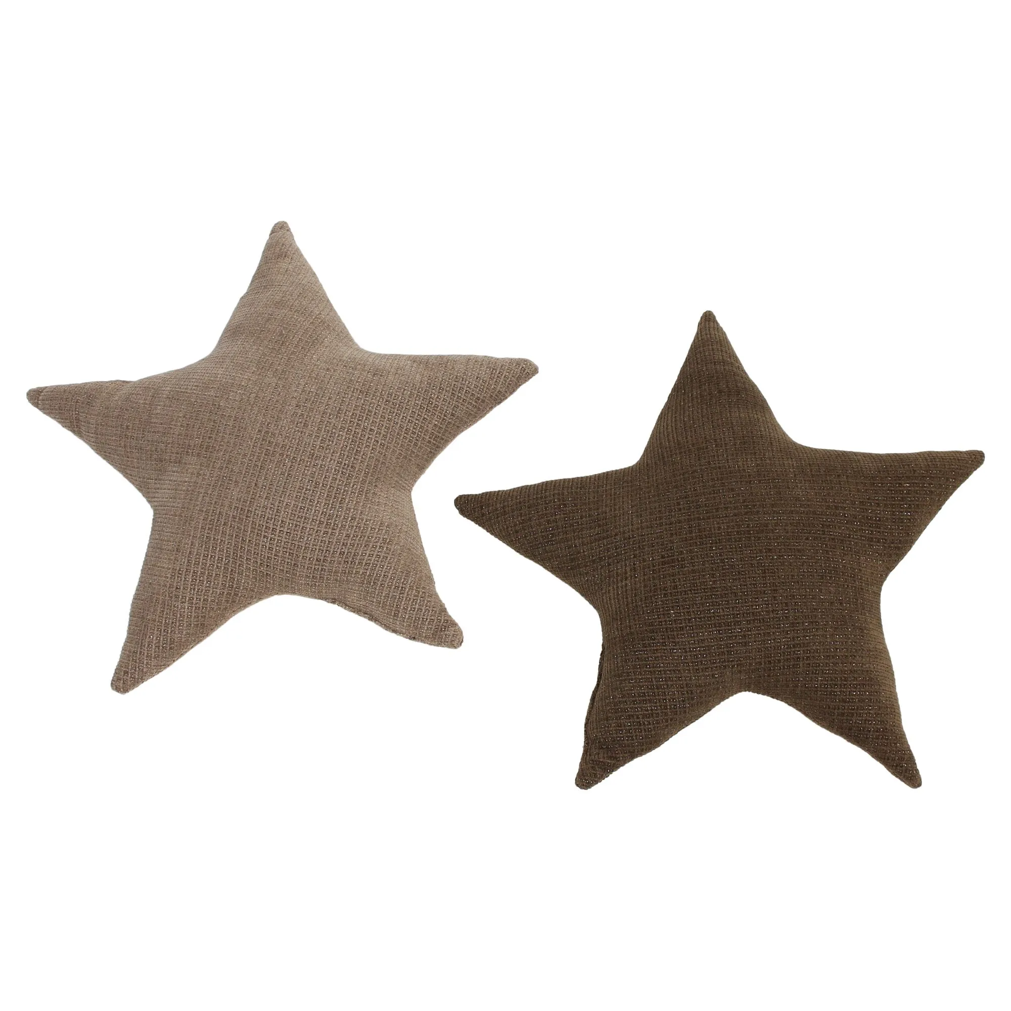 Deko-Kissen "Stern", 2er Set  im Frank Flechtwaren Online Shop für Weihnachtliche Kissen &amp; Kissenhüllen kaufen