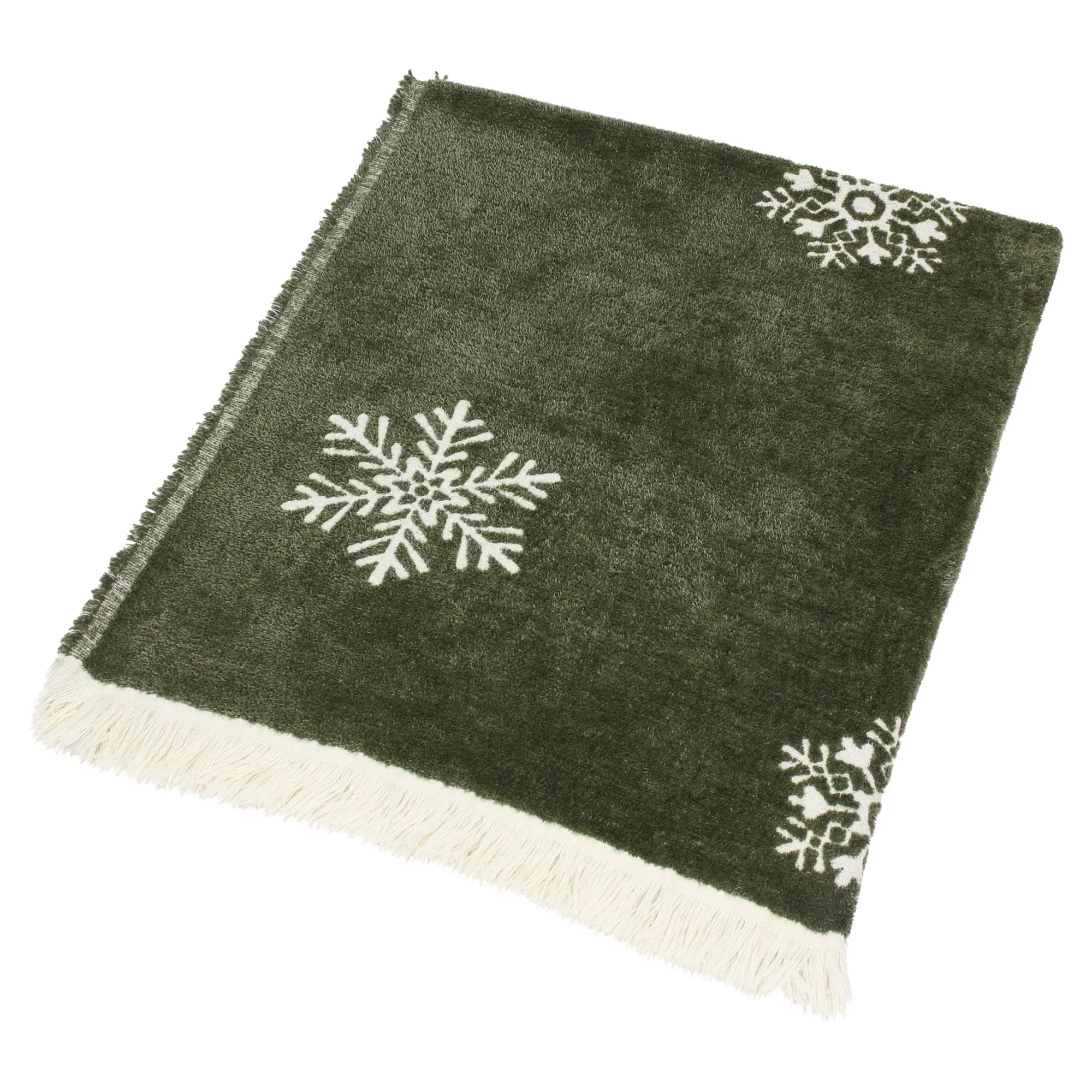 Kuscheldecke "Schneeflocken"  im Frank Flechtwaren Online Shop für Decken &amp; Kuscheldecken kaufen