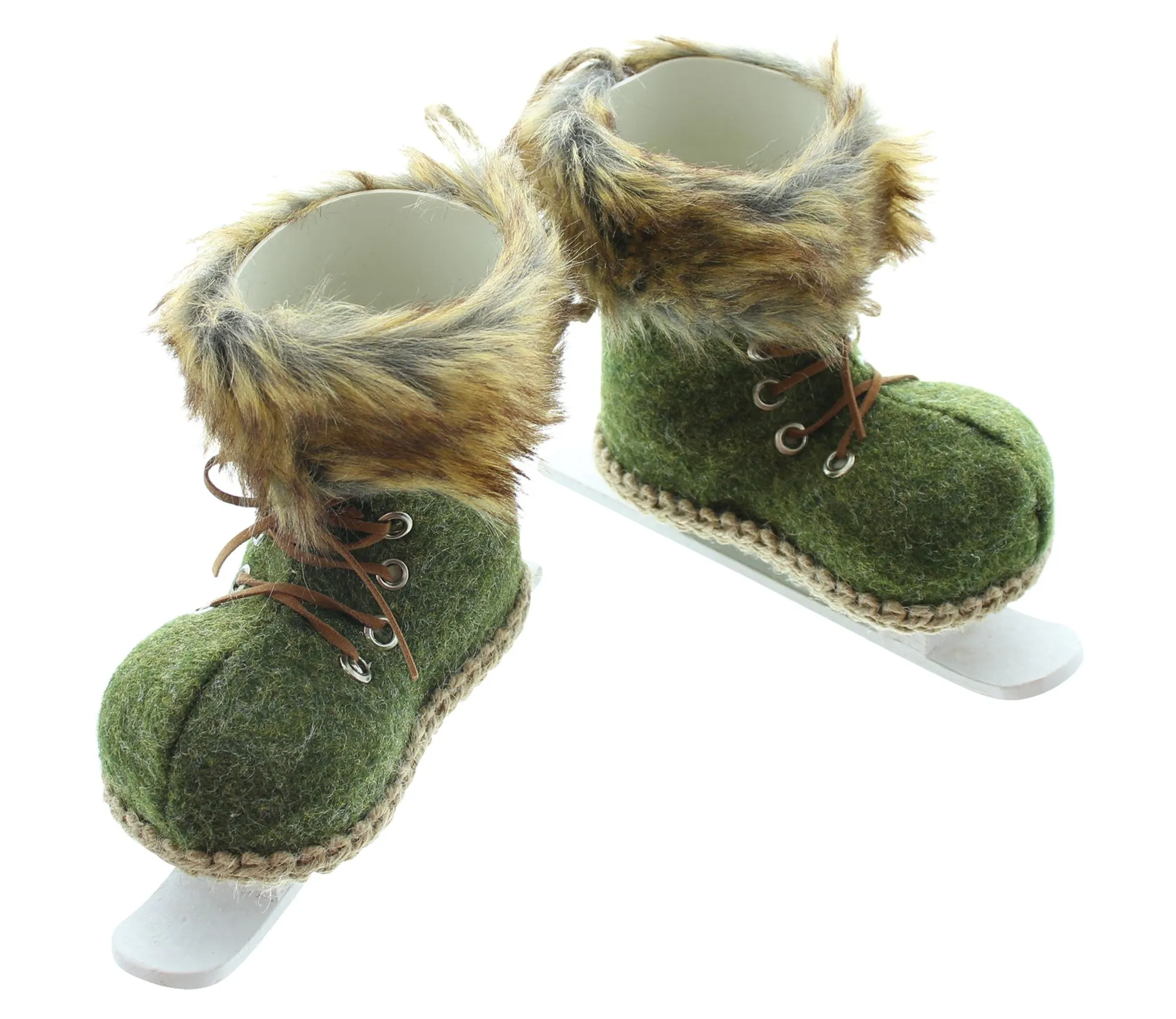 Hänger "Schlittschuhe", 2er Set  im Frank Flechtwaren Online Shop für Dekohänger  kaufen