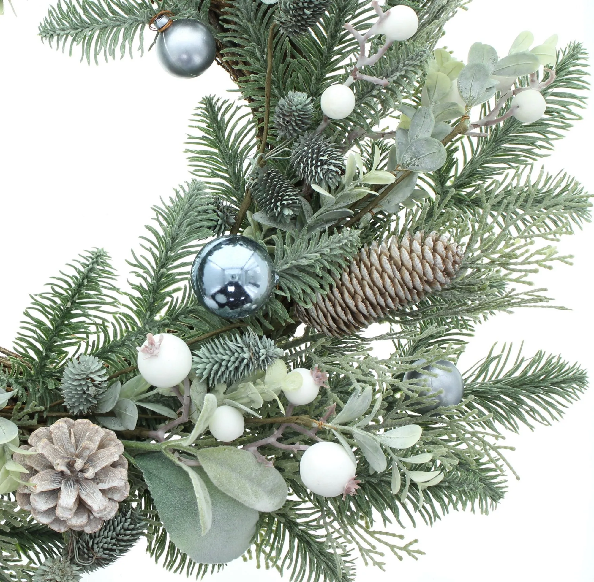Kranz "Winterzauber"  im Frank Flechtwaren Online Shop für Adventskränze kaufen